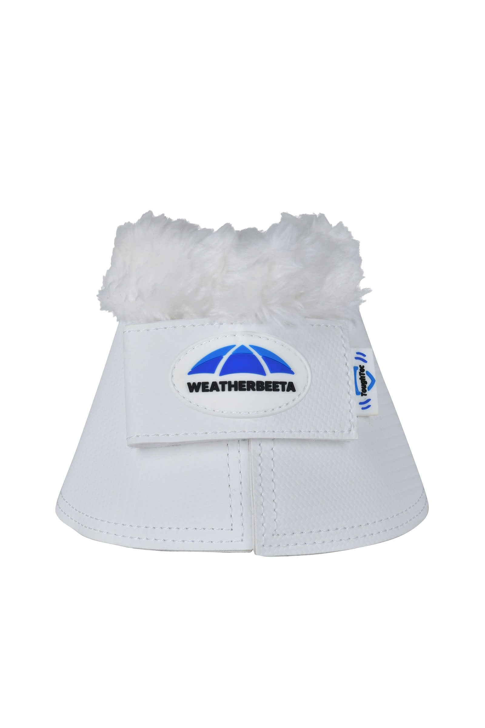 Weatherbeeta Tough-Tec Fleece Trim Bell Boots Leg Protection & Hoof Protection for Horses