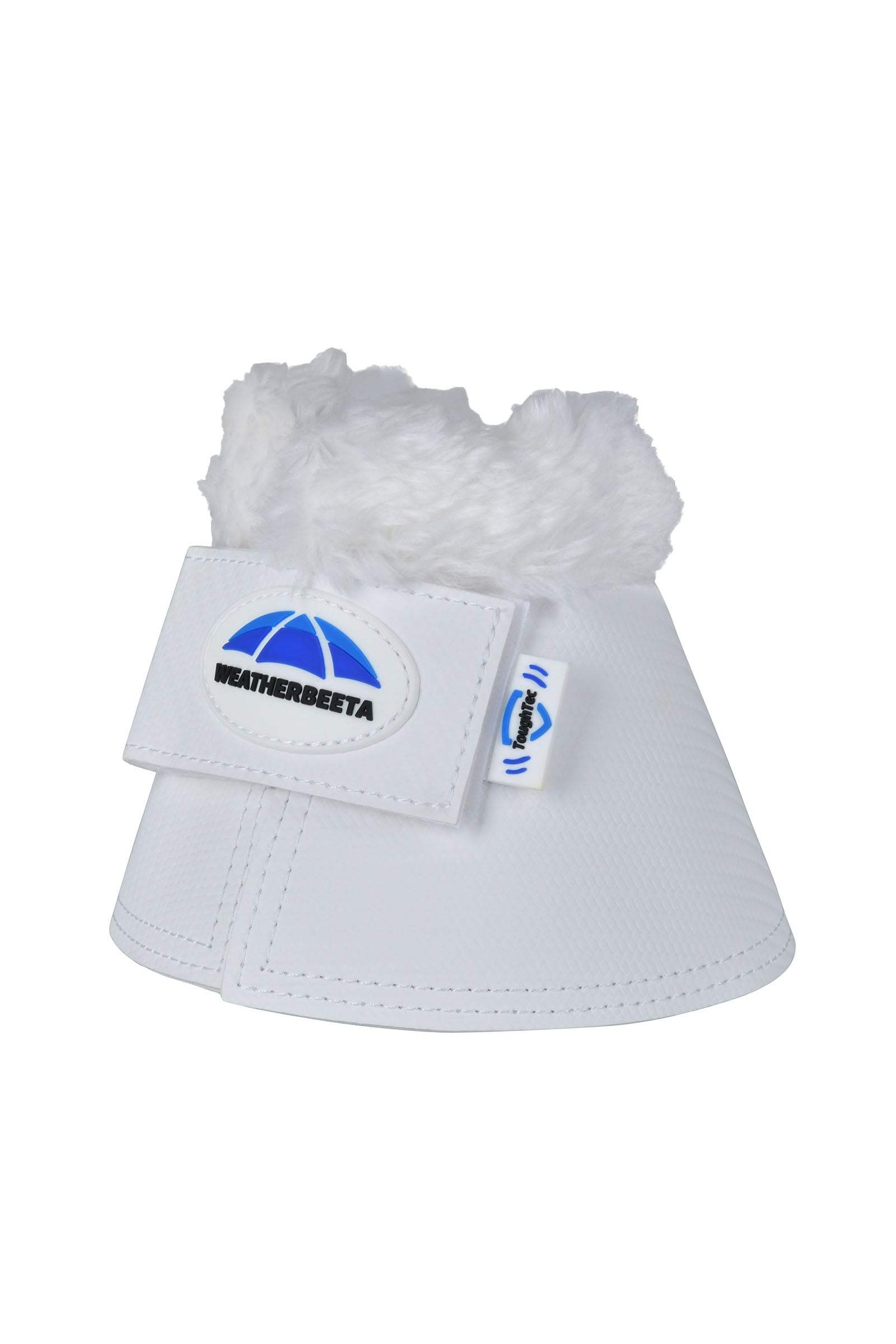 Weatherbeeta Tough-Tec Fleece Trim Bell Boots Leg Protection & Hoof Protection for Horses