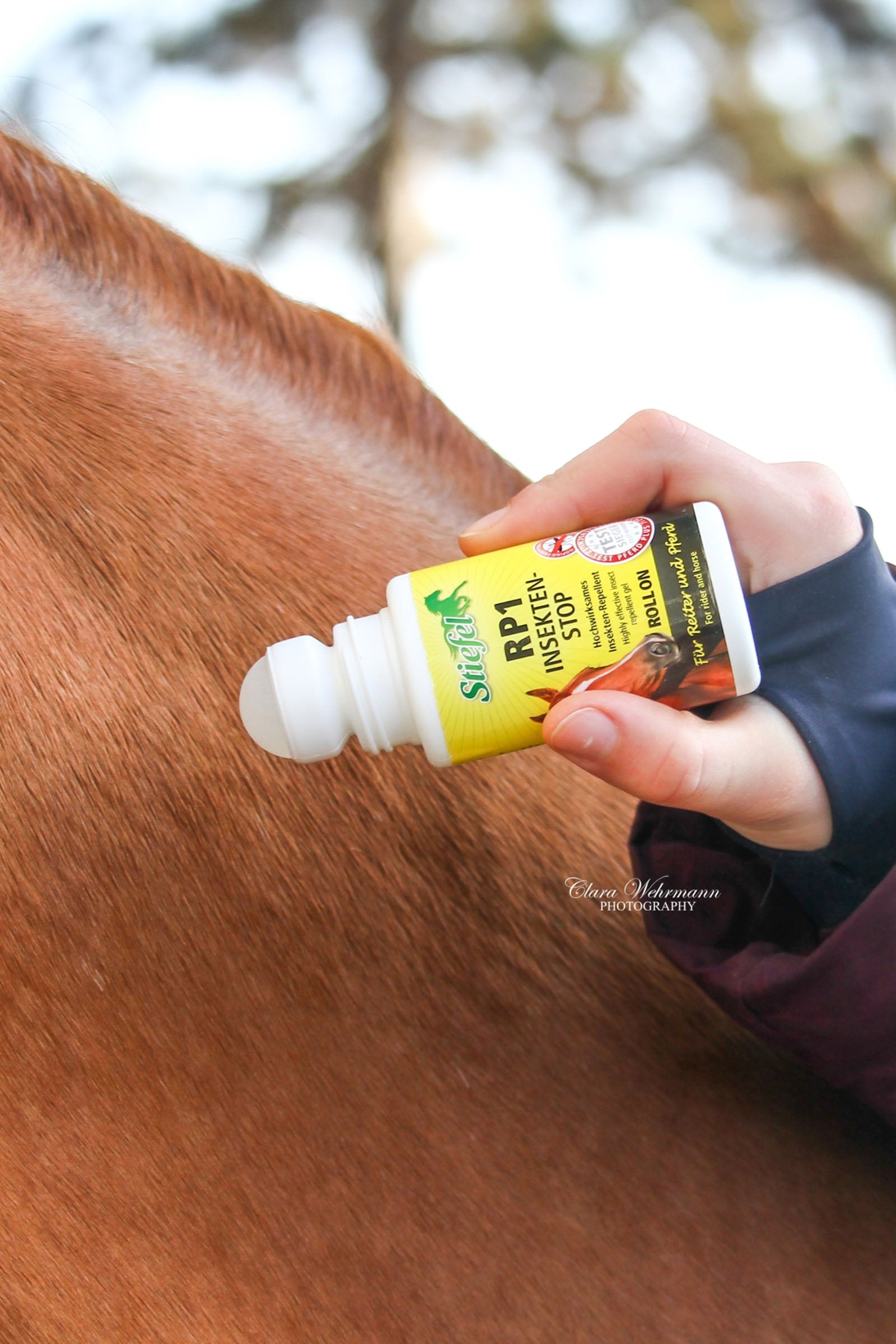 Stiefel RP1 Insect Repellent Roll On, 80ml Antifly Protection for Horses