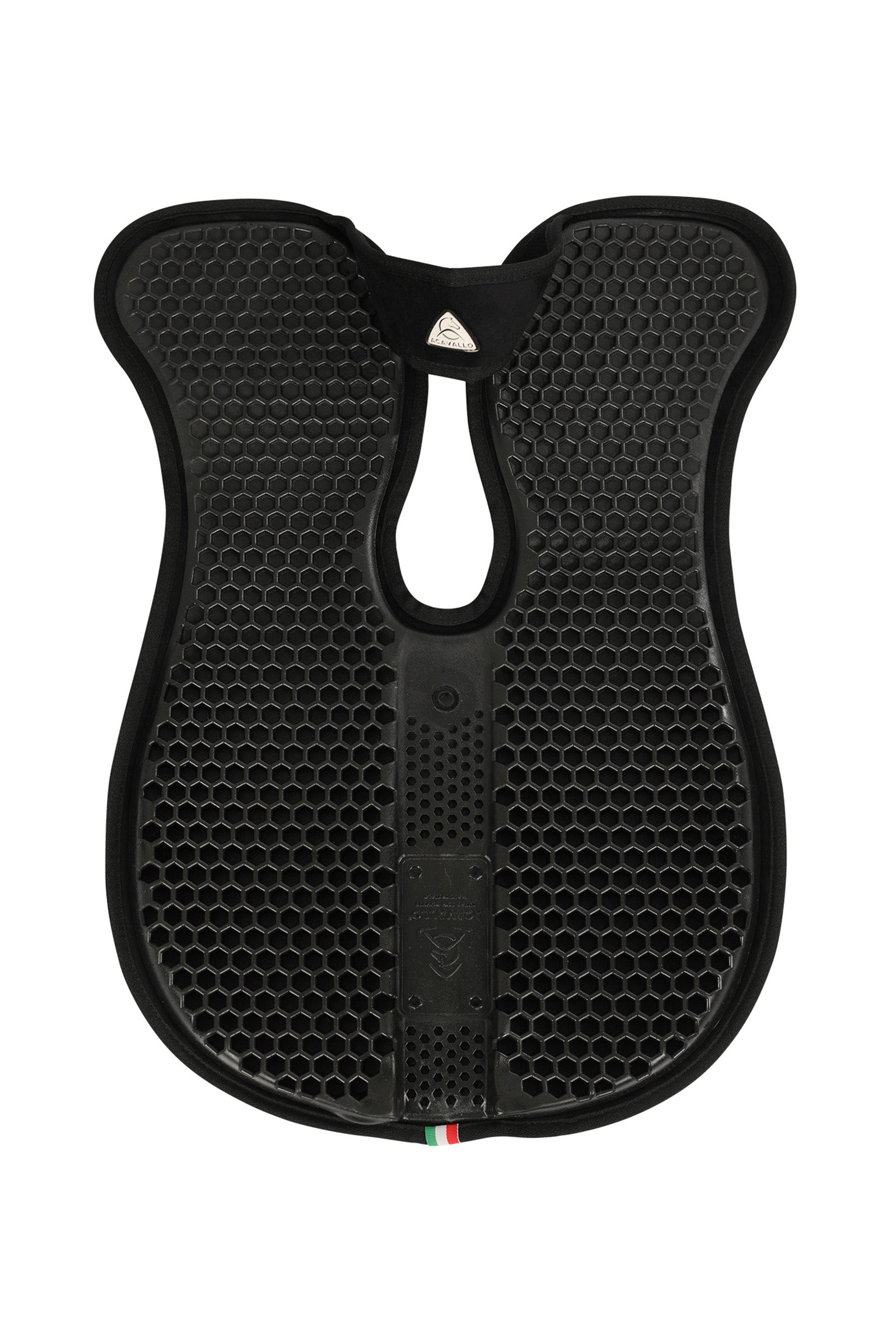 Acavallo Withers Free Hexagonal Gel Pad in Micropile with Back Riser Saddle Pads