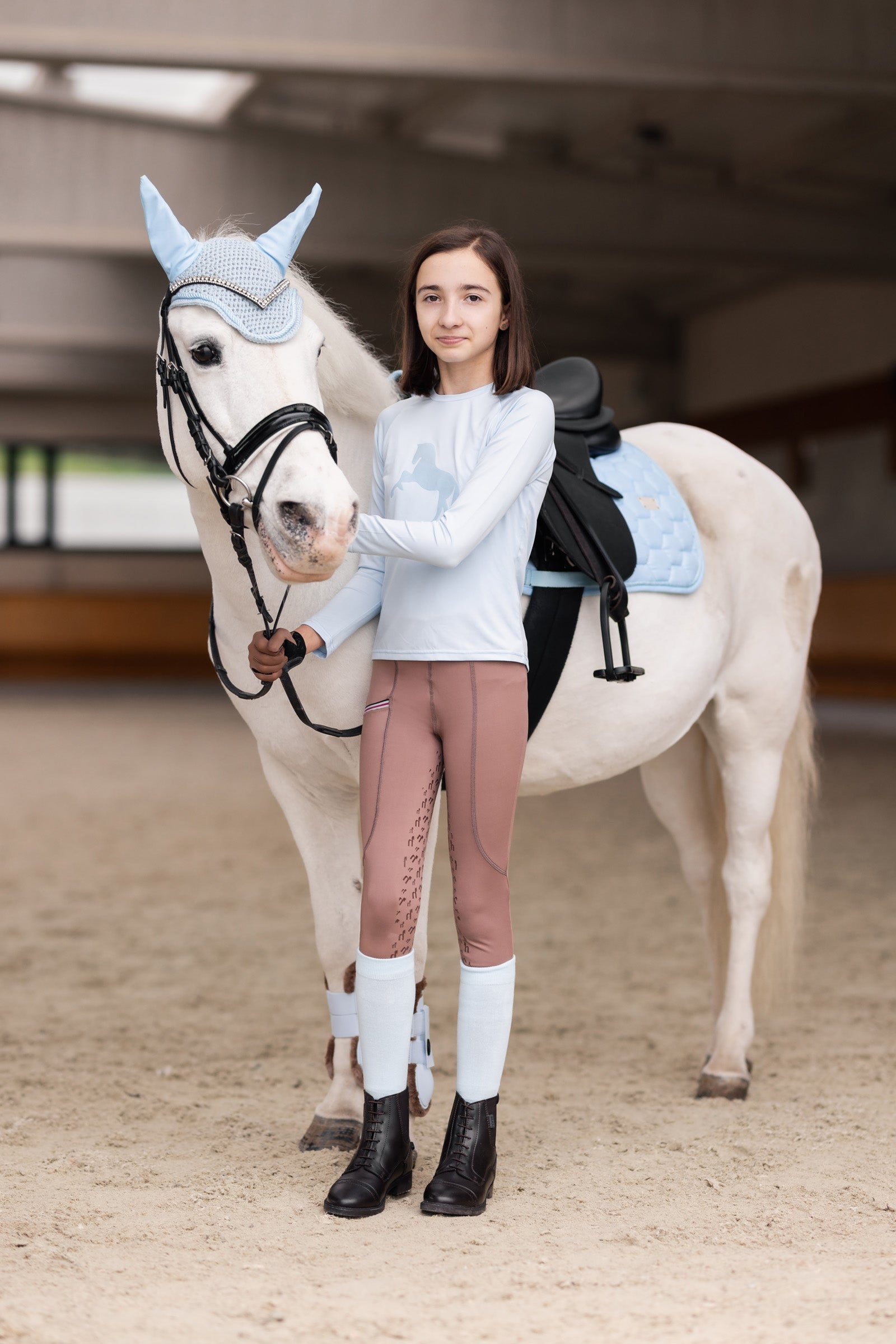 Horze Flora Kids' Functional Longsleeve Kids Apparel