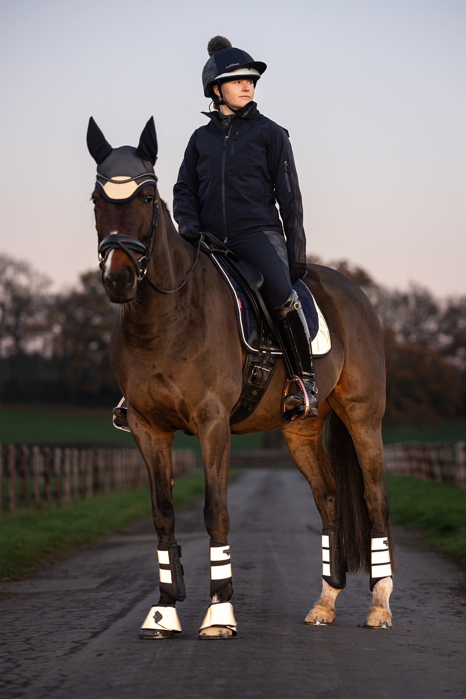 LeMieux Reflective Grafter Boot Reflective