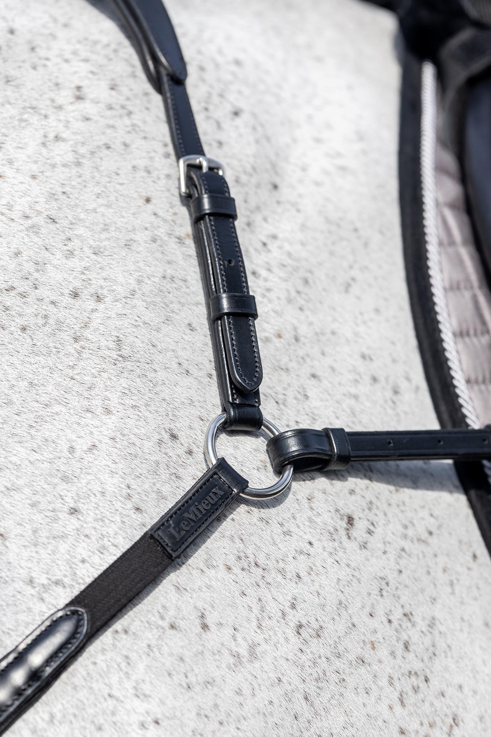 LeMieux Breastplate With Detachable Martingale Bridles & Reins