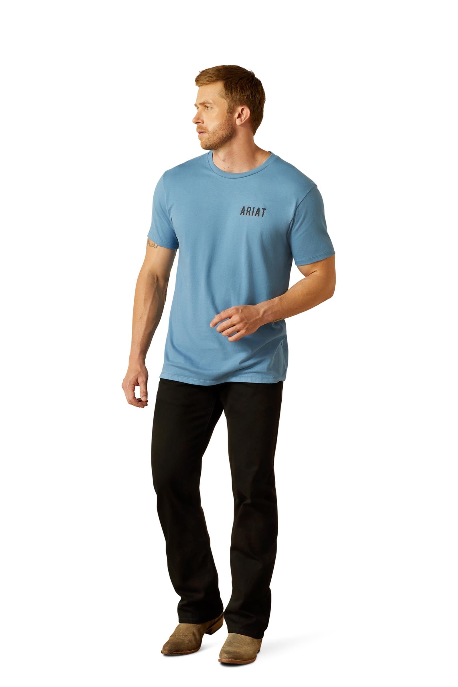 Ariat Blazing Saddle Men´s T-Shirt Mens Riding Clothing
