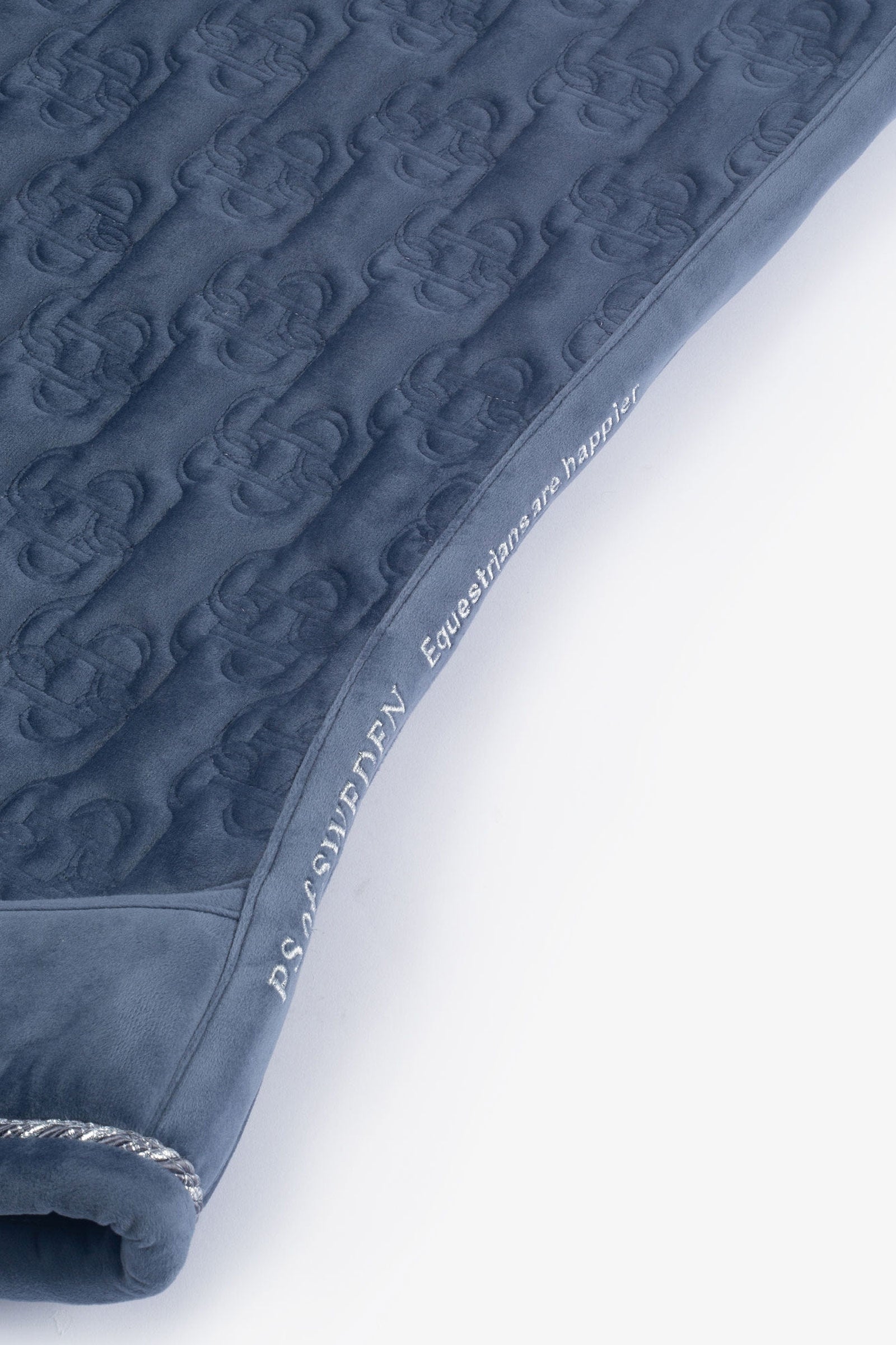 PS of Sweden Saddle Pad Velvet Monogram Jump Saddle Pads