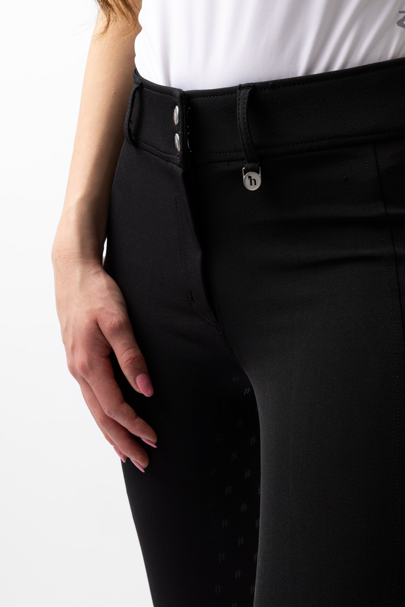 Horze Young Rider Alena Women's High Waist Breeches Young Rider Apparel