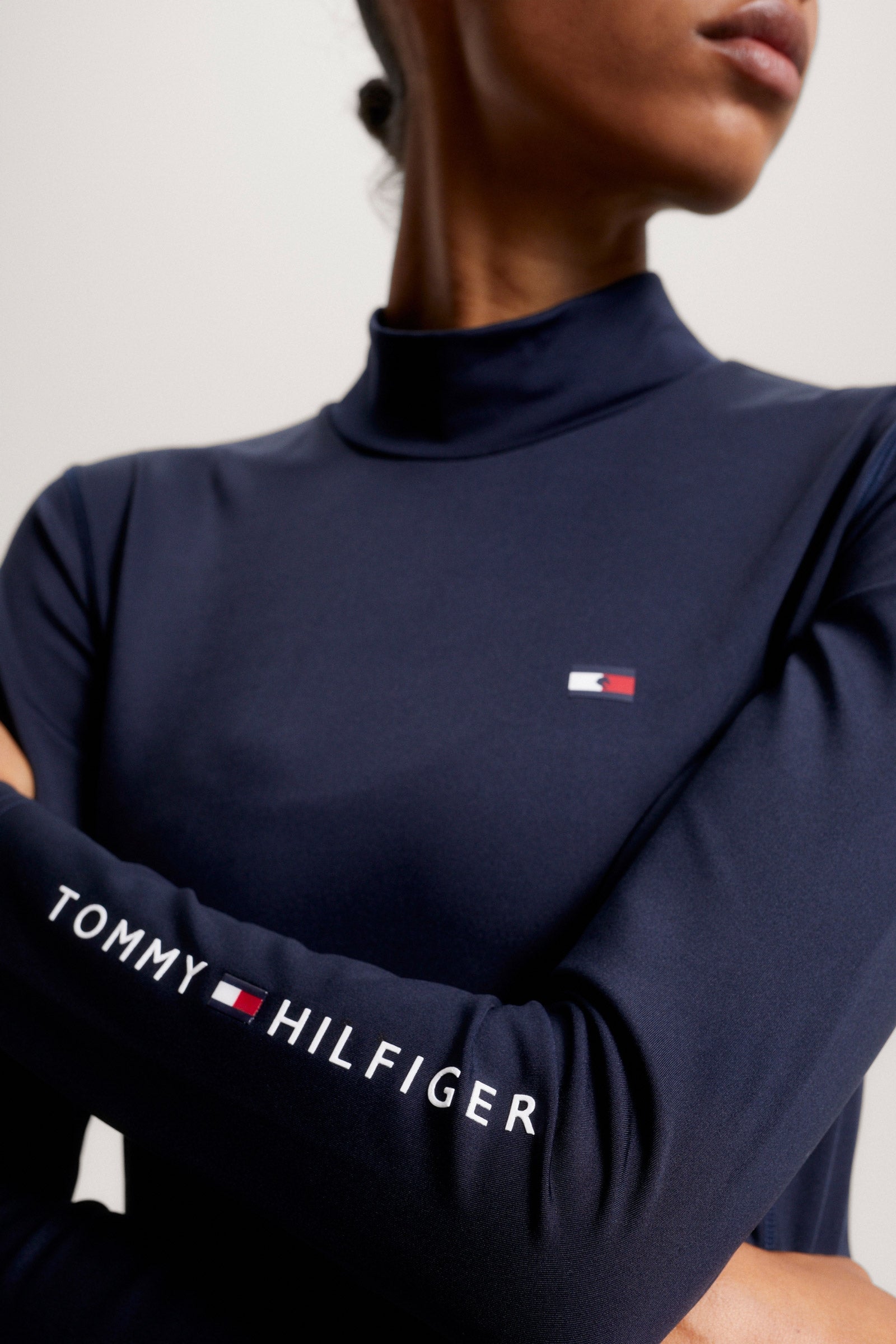 Tommy Hilfiger Equestrian High Neck Women´s Long Sleeve Baselayer Shirt Women’s Riding Clothing