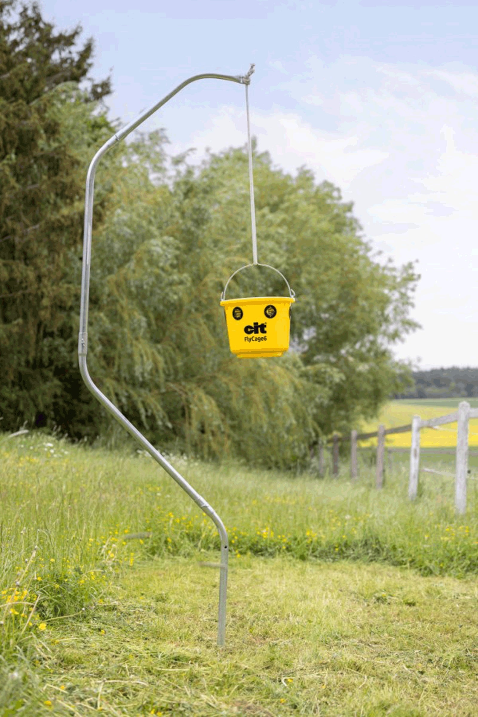 Kerbl Cit FlyCage 6 Fly Trap, Set incl. 750 g Attractant Antifly Protection for Horses