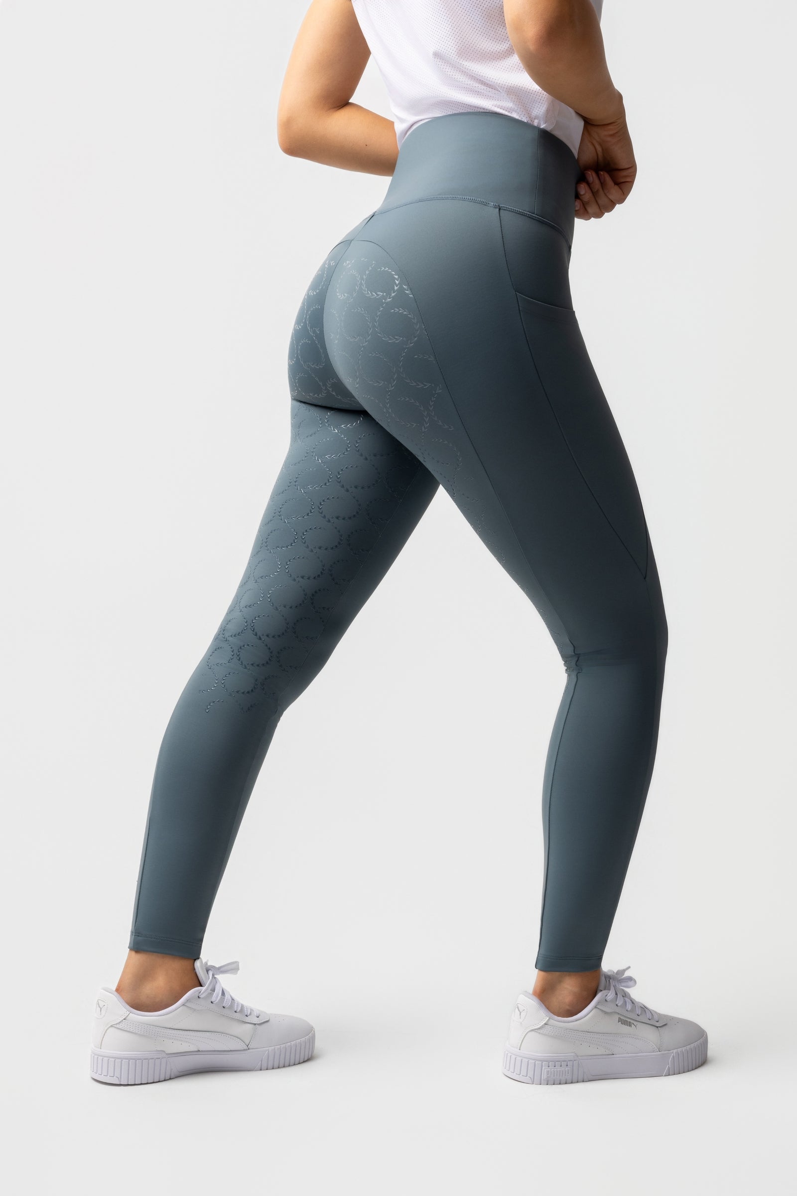 Horze Gillian Damen Thermo Vollbesatz Leggings Womens Breeches