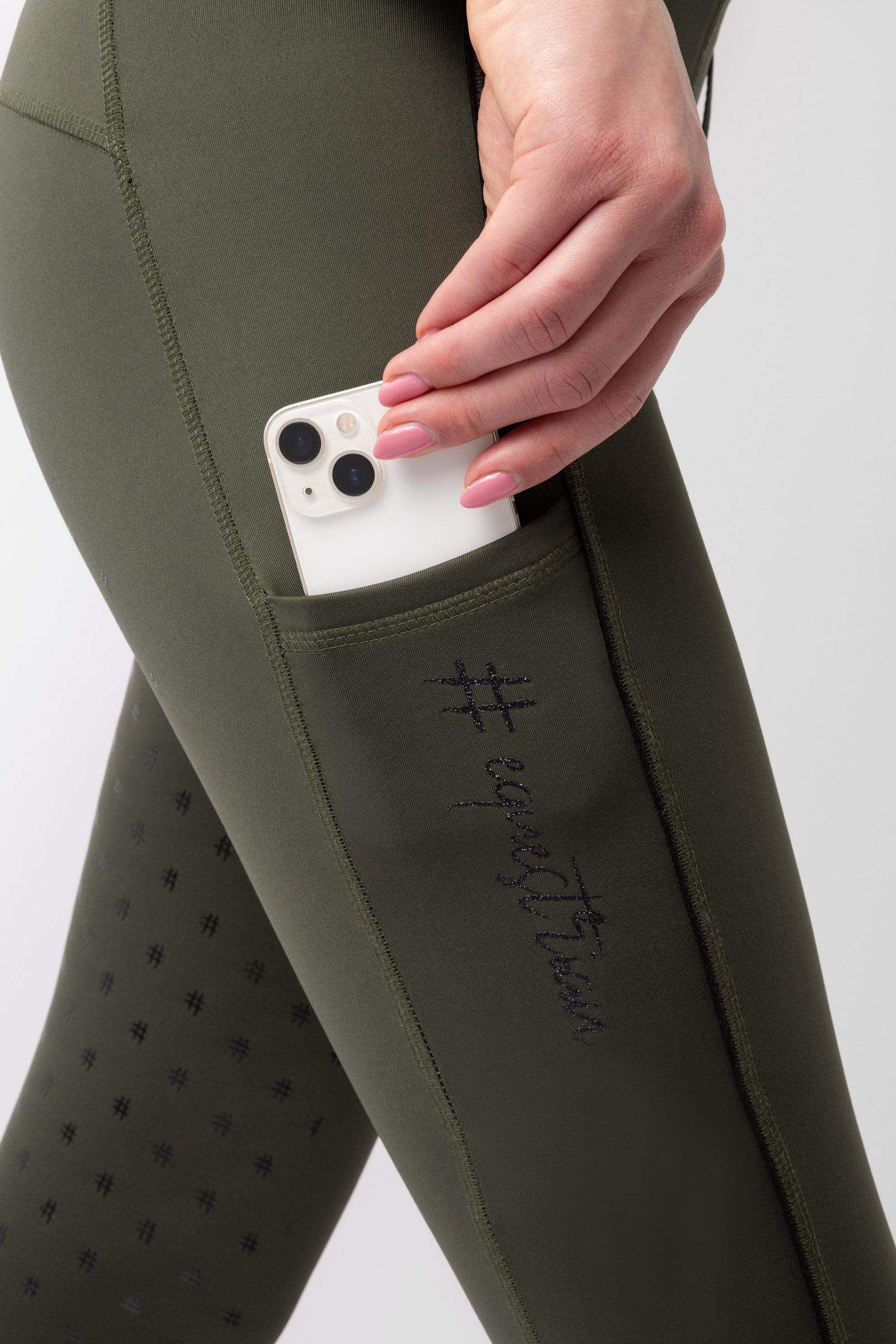 Horze Young Rider Aya Women's High Waist Tights Young Rider Apparel