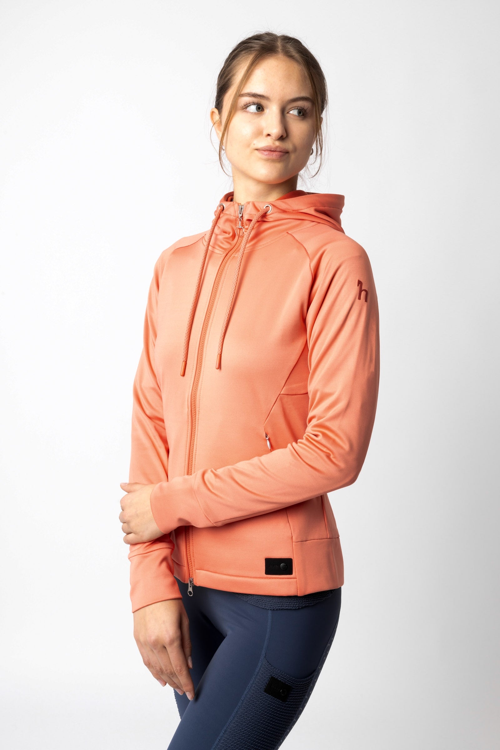 Horze Aida Damen Funktions Kapuzenshirt Damen Reitbekleidung