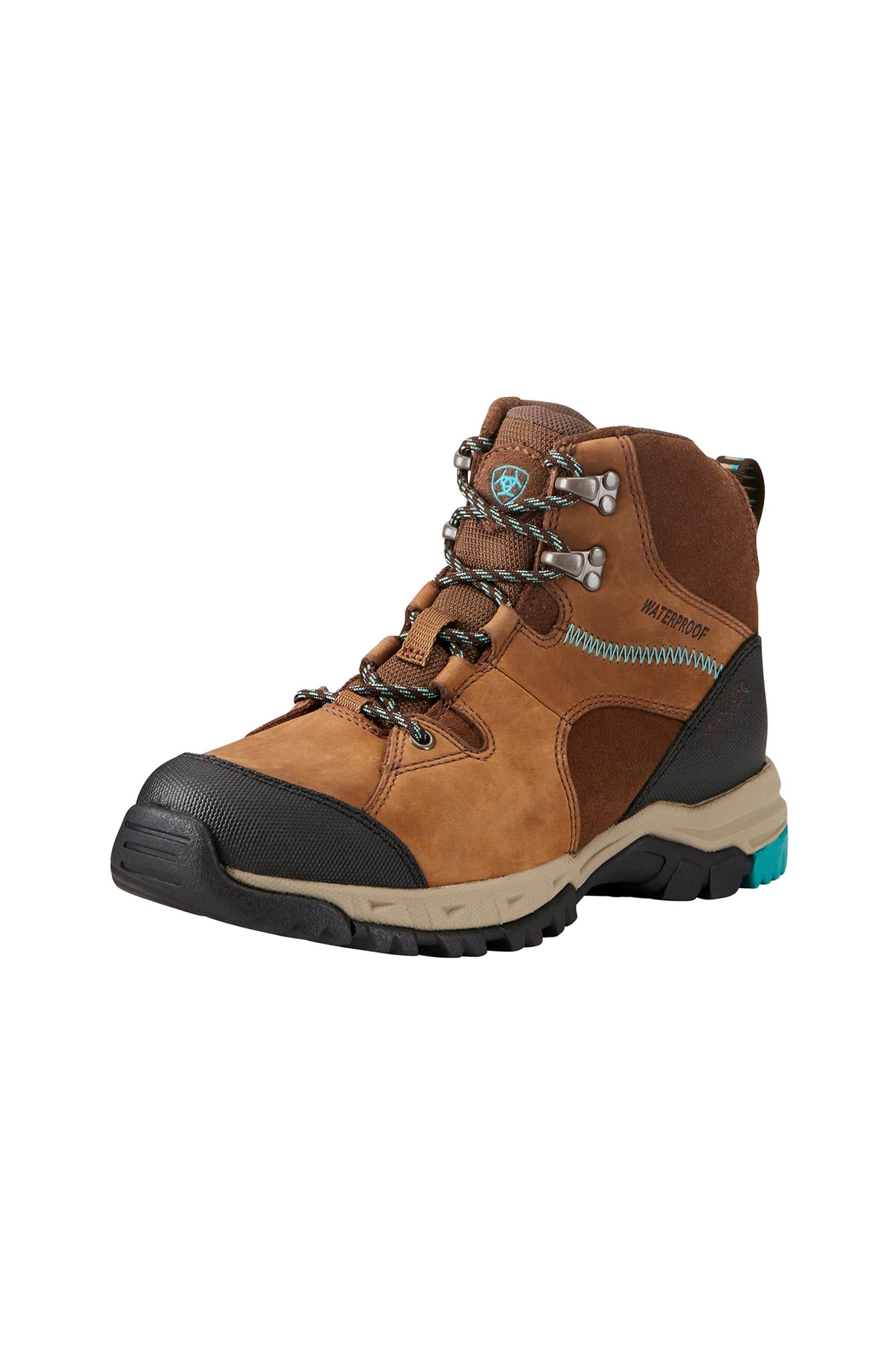 Ariat Skyline Mid H2O Damen wasserdichte Halbstiefel mit Schnürung Reitstiefel & Reitschuhe