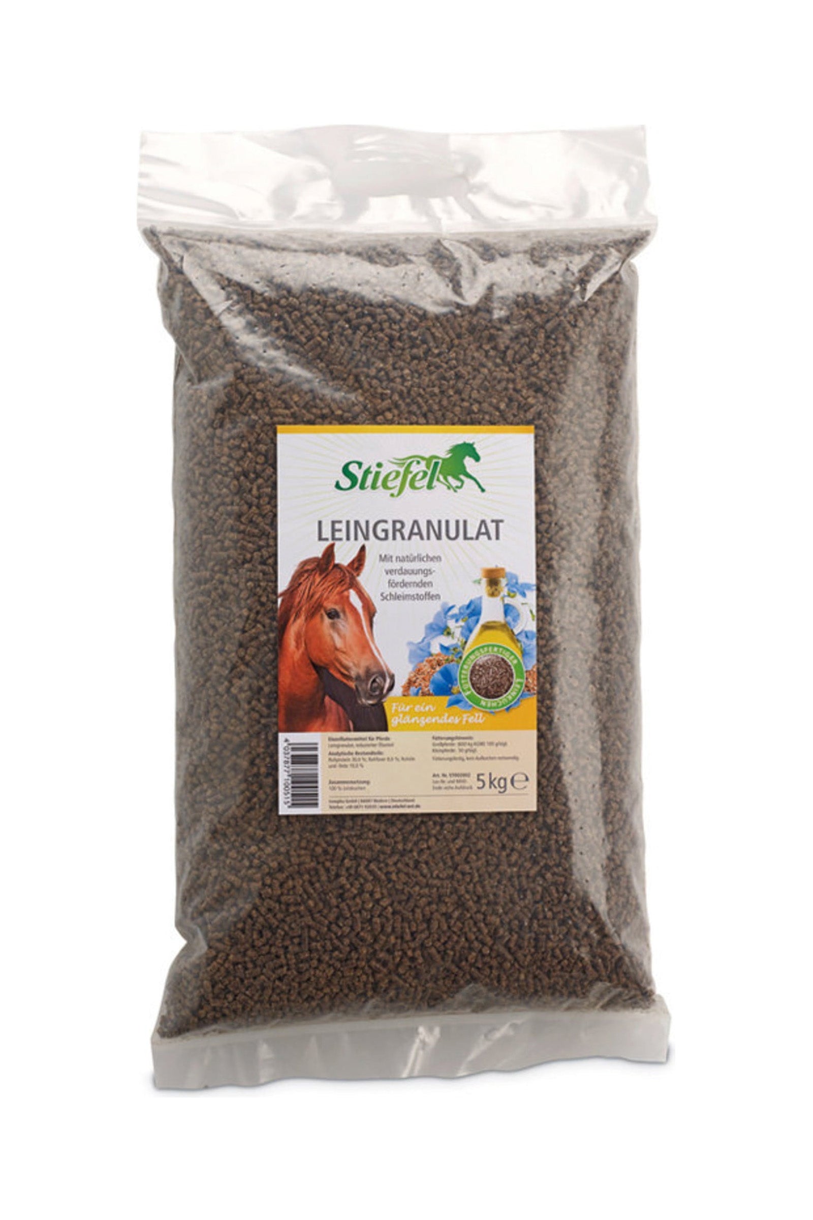 Stiefel Linseed Granulate, 5kg Horse Feed & Nutrition