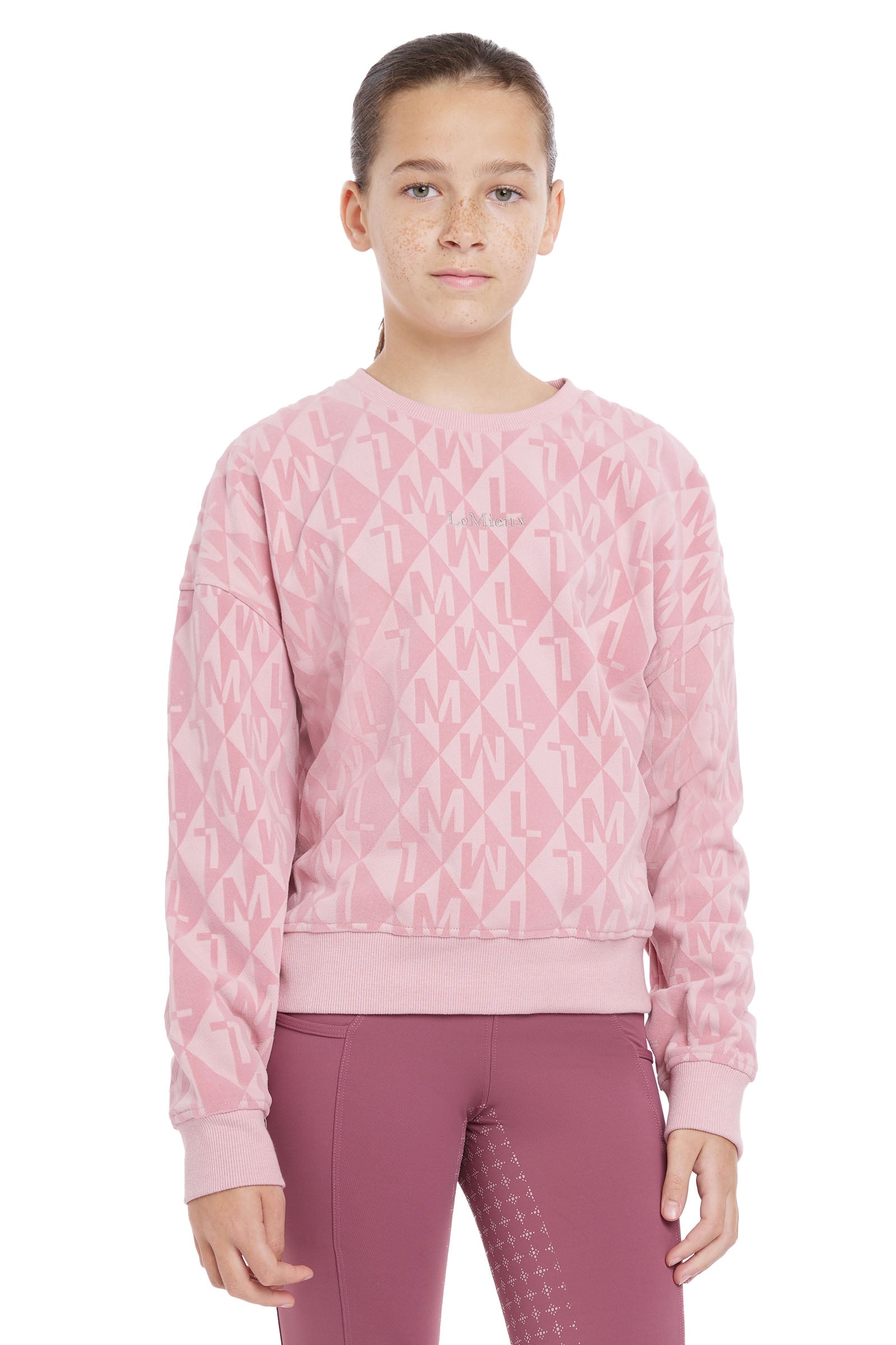 LeMieux Young Sweatshirt with Round Neck Young Rider Apparel