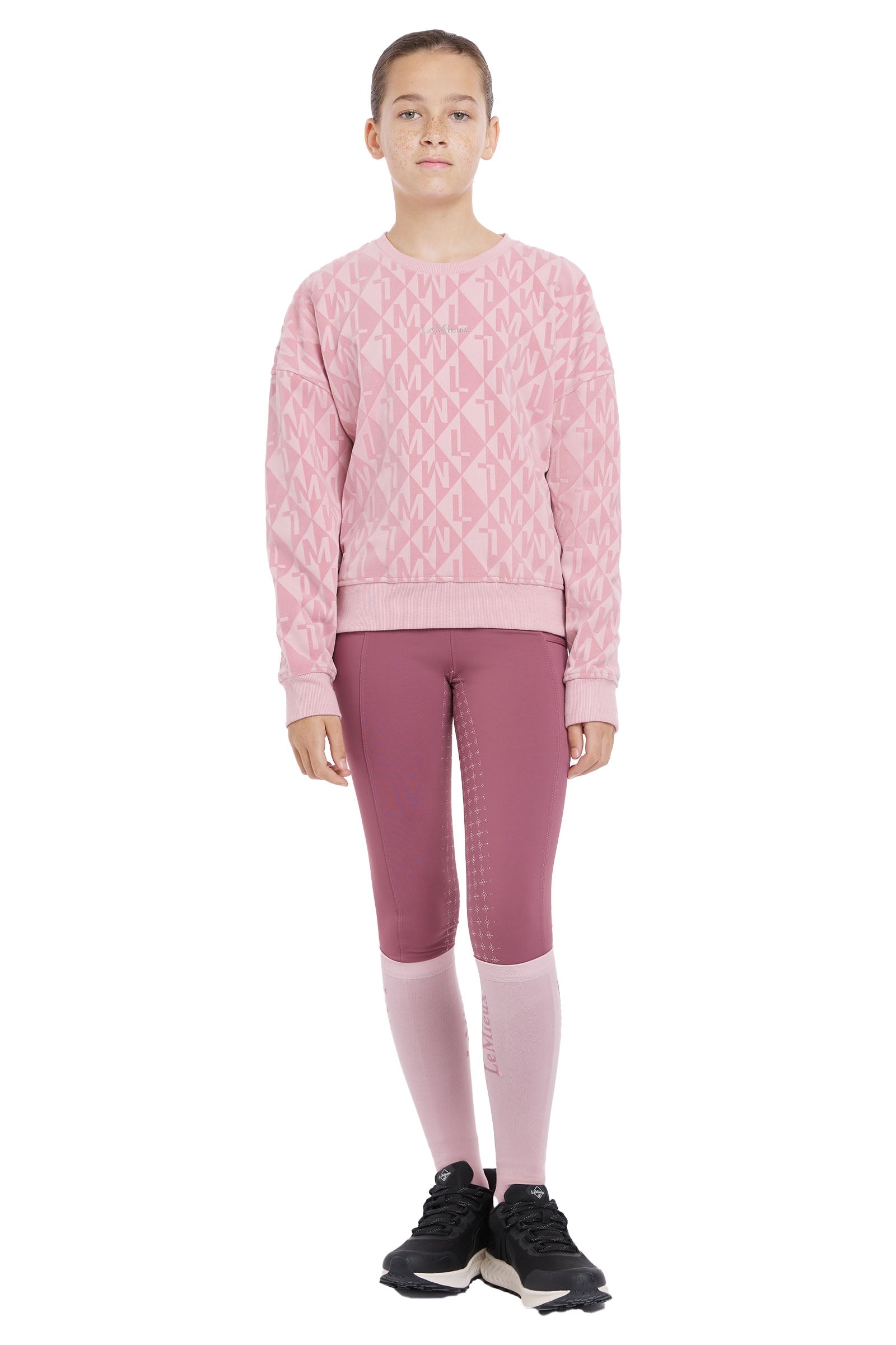 LeMieux Young Sweatshirt with Round Neck Young Rider Apparel