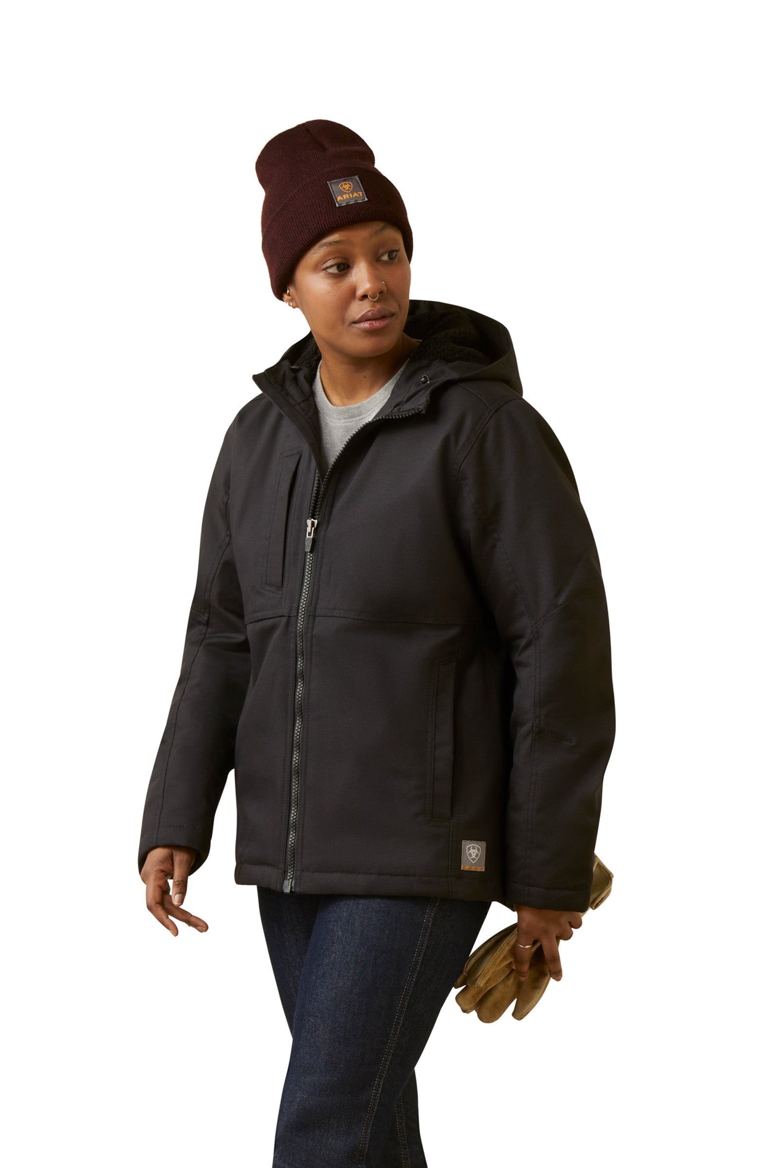 Ariat Rebar DuraCanvas gefütterte Damenjacke Damen Reitbekleidung
