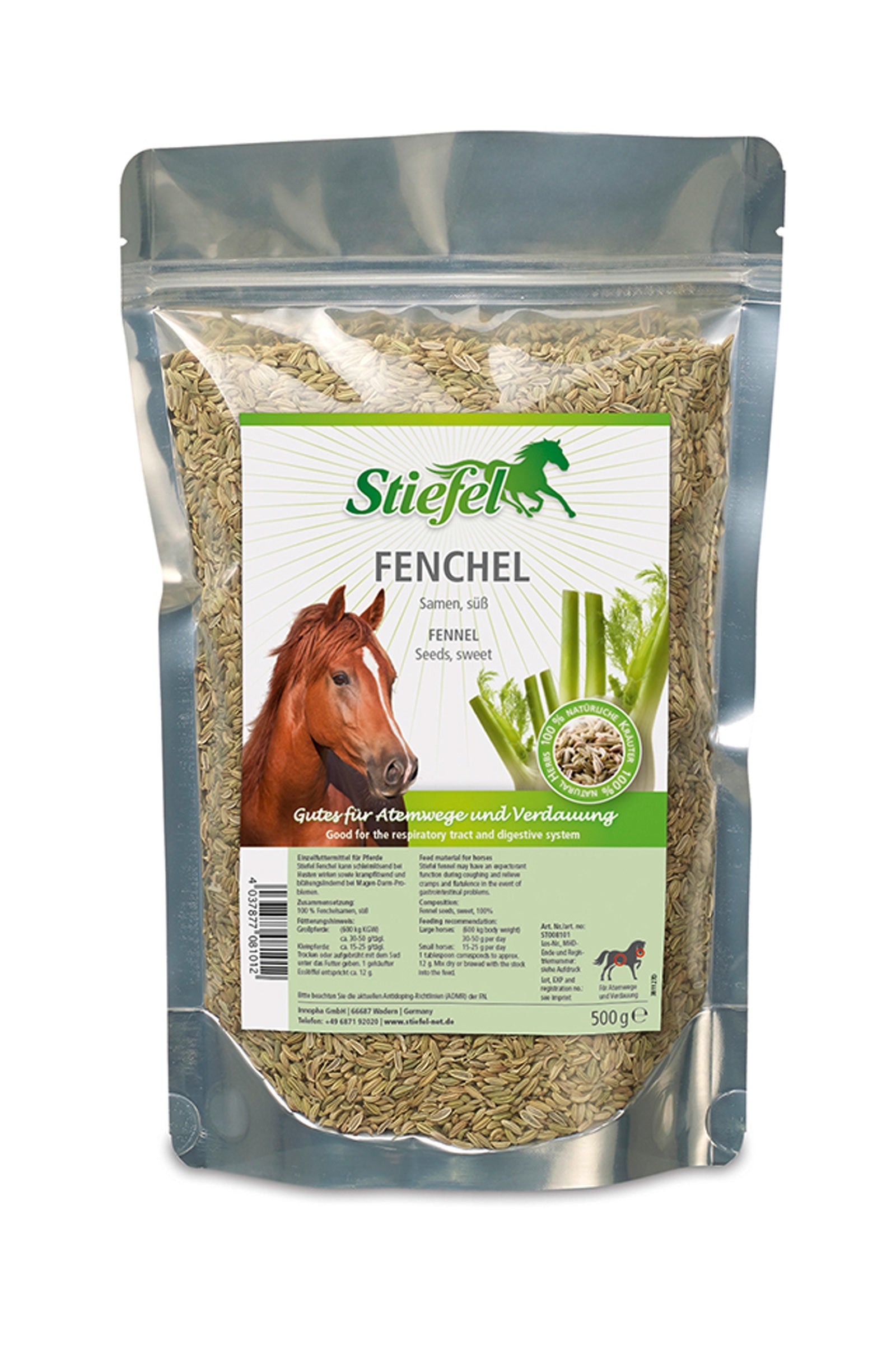 Stiefel Fennel Seeds, sweet, 500g Horse Feed & Nutrition
