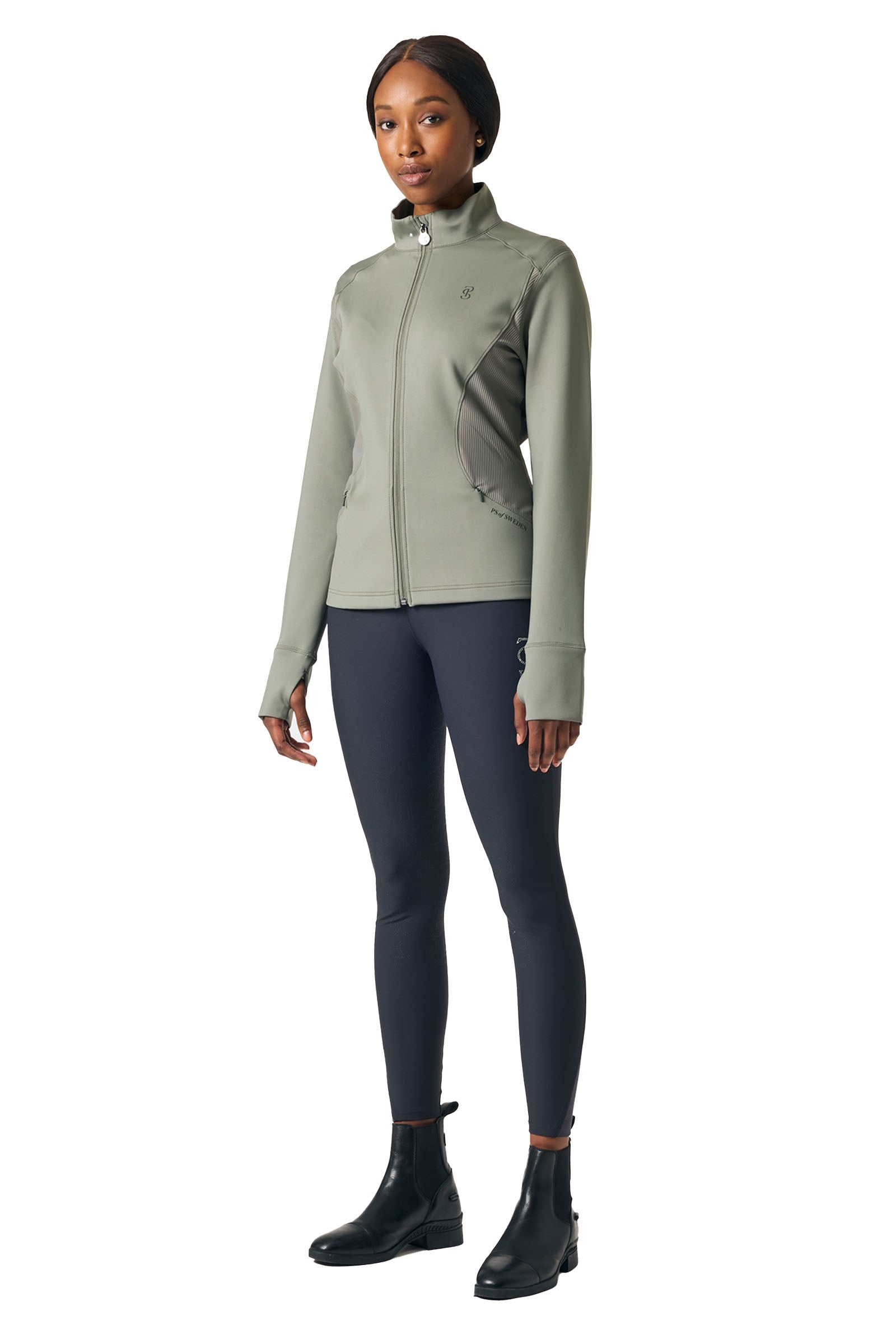 PS of Sweden Cara Midlayer mit durchgehendem Reißverschluss Damen Reitbekleidung