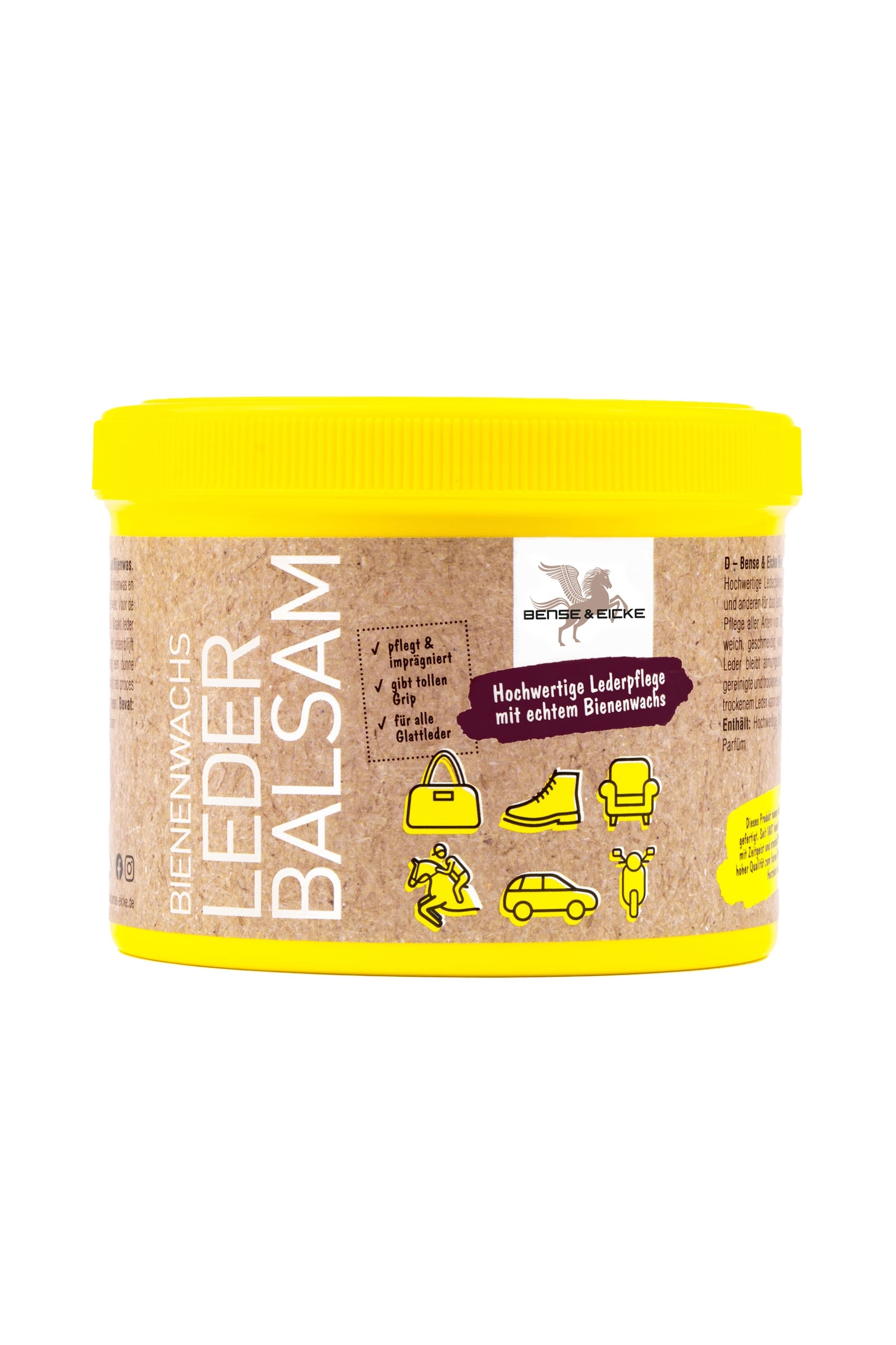 Bense & Eicke Beeswax Leather Balm, 500ml Horse Health Care