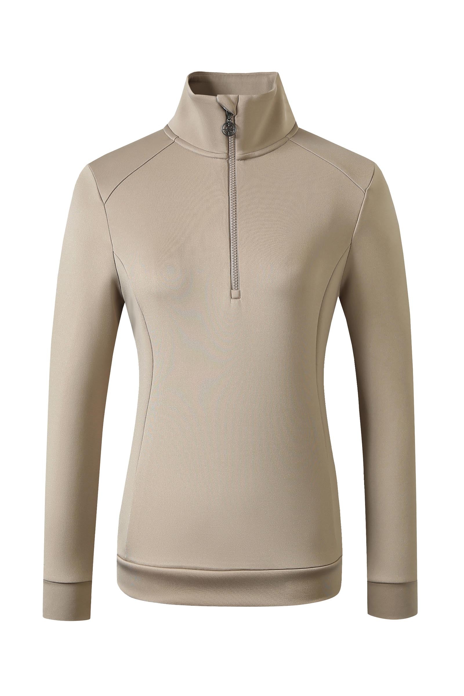 Covalliero Damen-Sweatshirt mit halbem Reißverschluss SS25 Damen Reitbekleidung