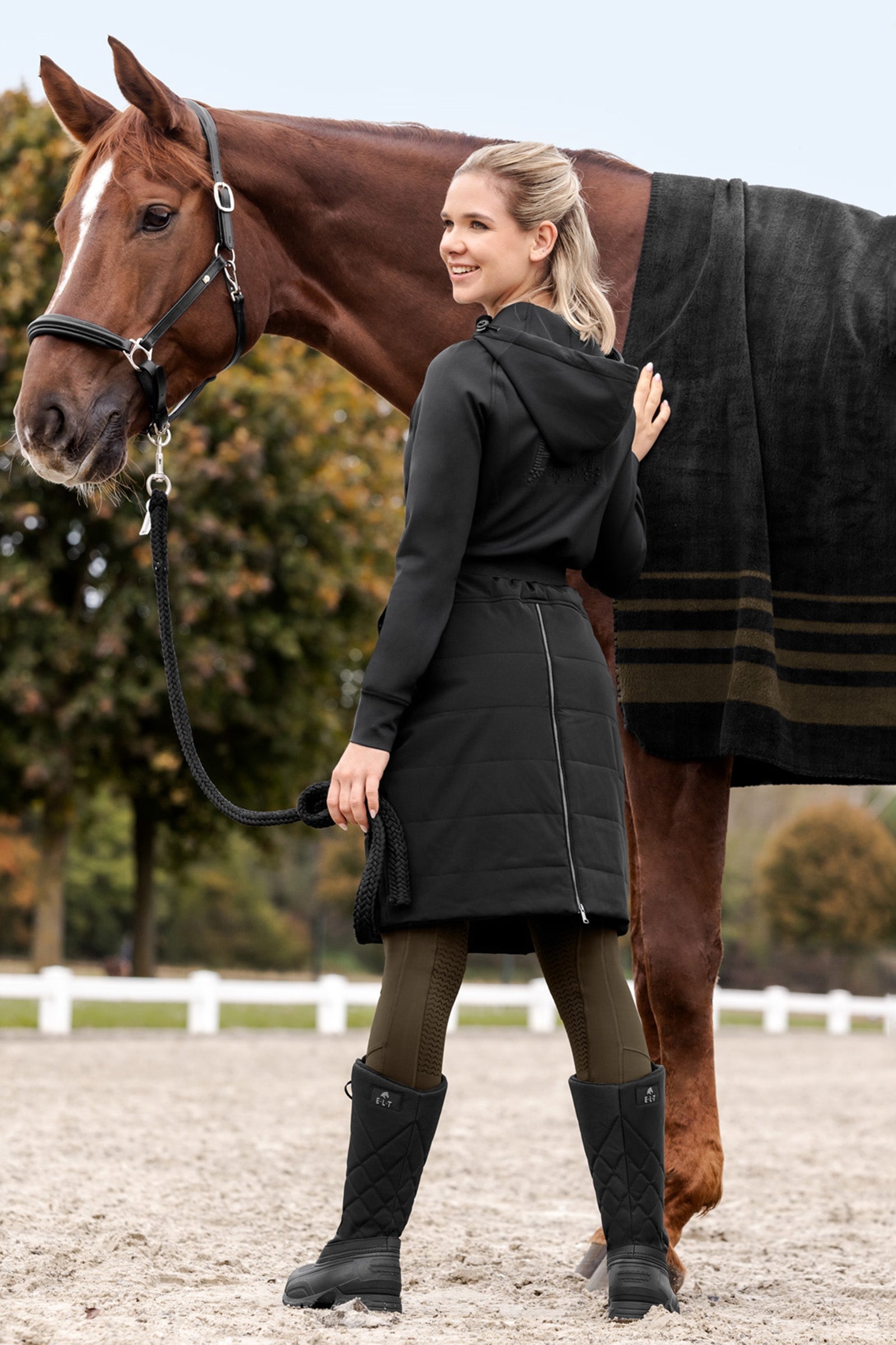 ELT Women's Thermal Riding Skirt Rachel Womens Breeches