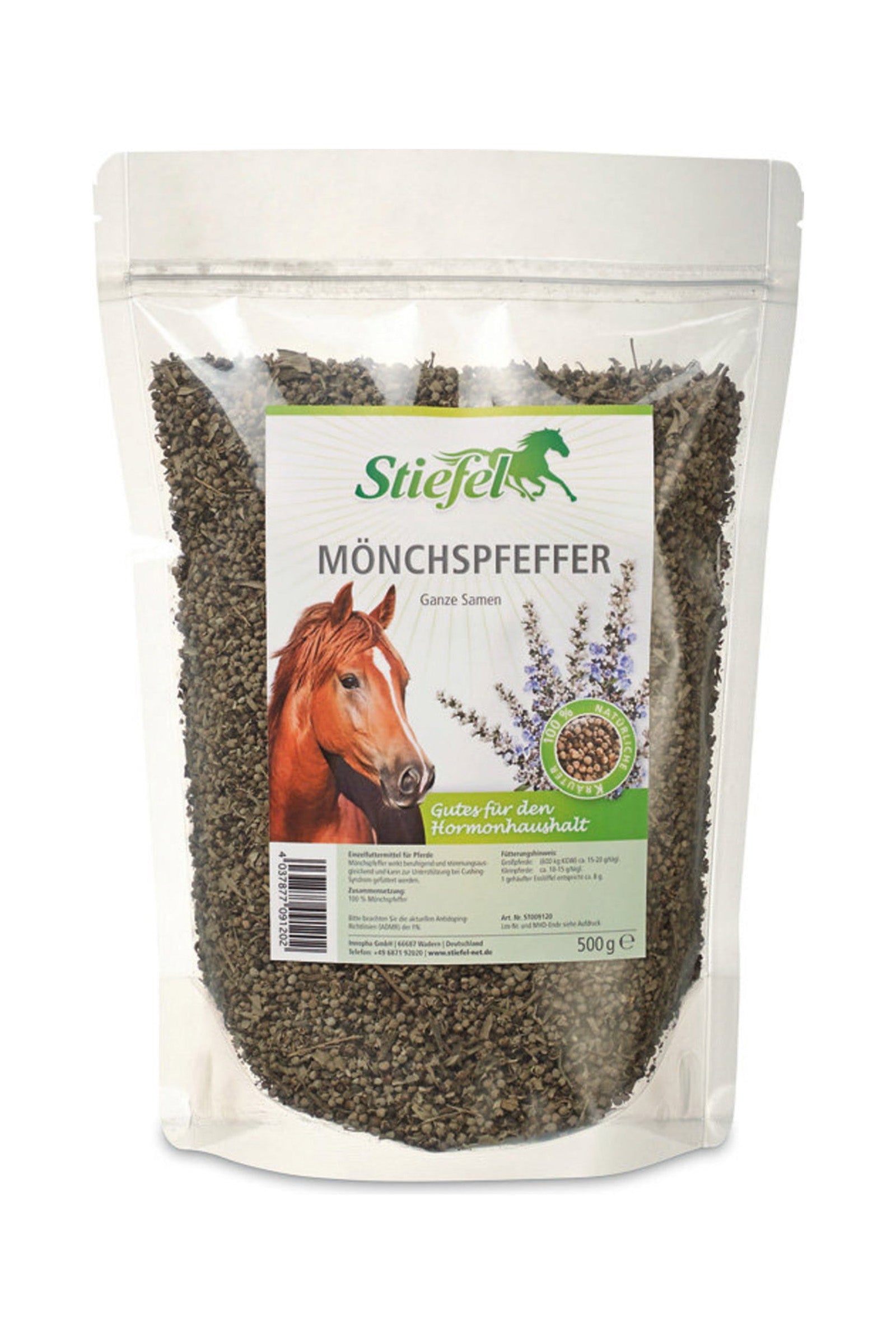 Stiefel Chasteberry, 500g Horse Feed & Nutrition