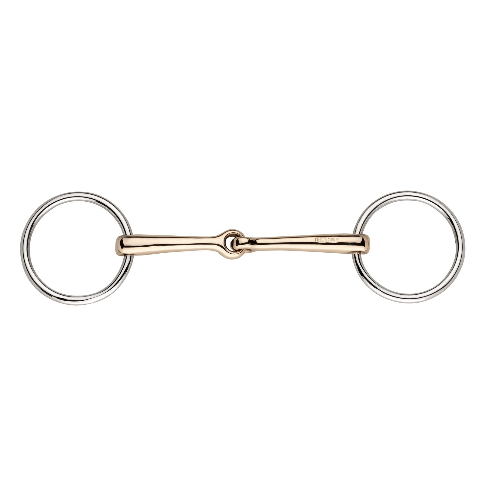 Sprenger Loose ring bradoon, Aurigan/Stainless steel 12mm Horse Bits