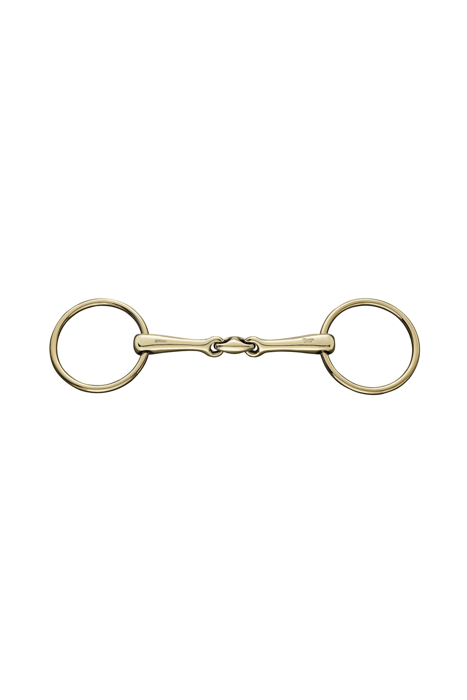 Sprenger KK Ultra Wassertrense, doppelt gebrochen, 16 mm, Sensogan, Aurigan Ringe Gebisse