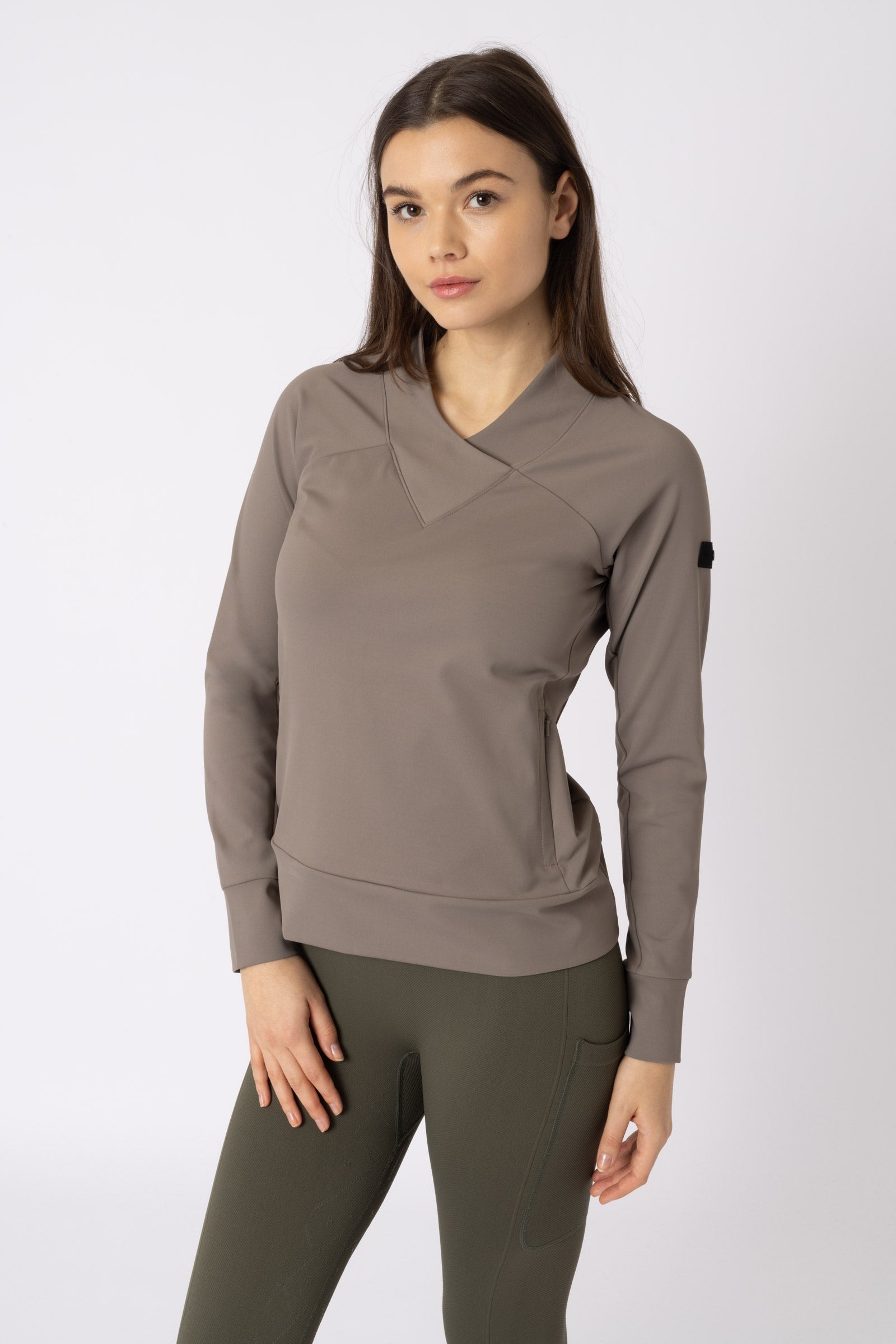 Horze Elodie Damen Funktions-Sweatshirt Damen Reitbekleidung