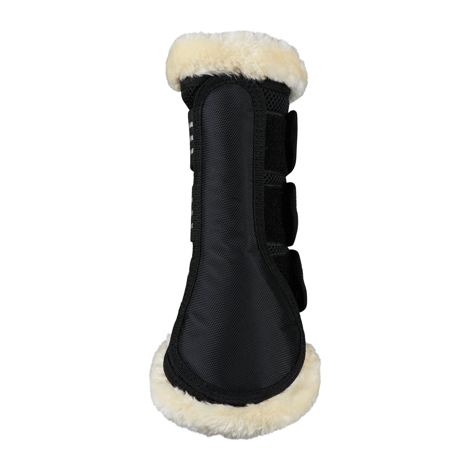 Horze Lincoln Brushing Boots with Fur Leg Protection & Hoof Protection for Horses