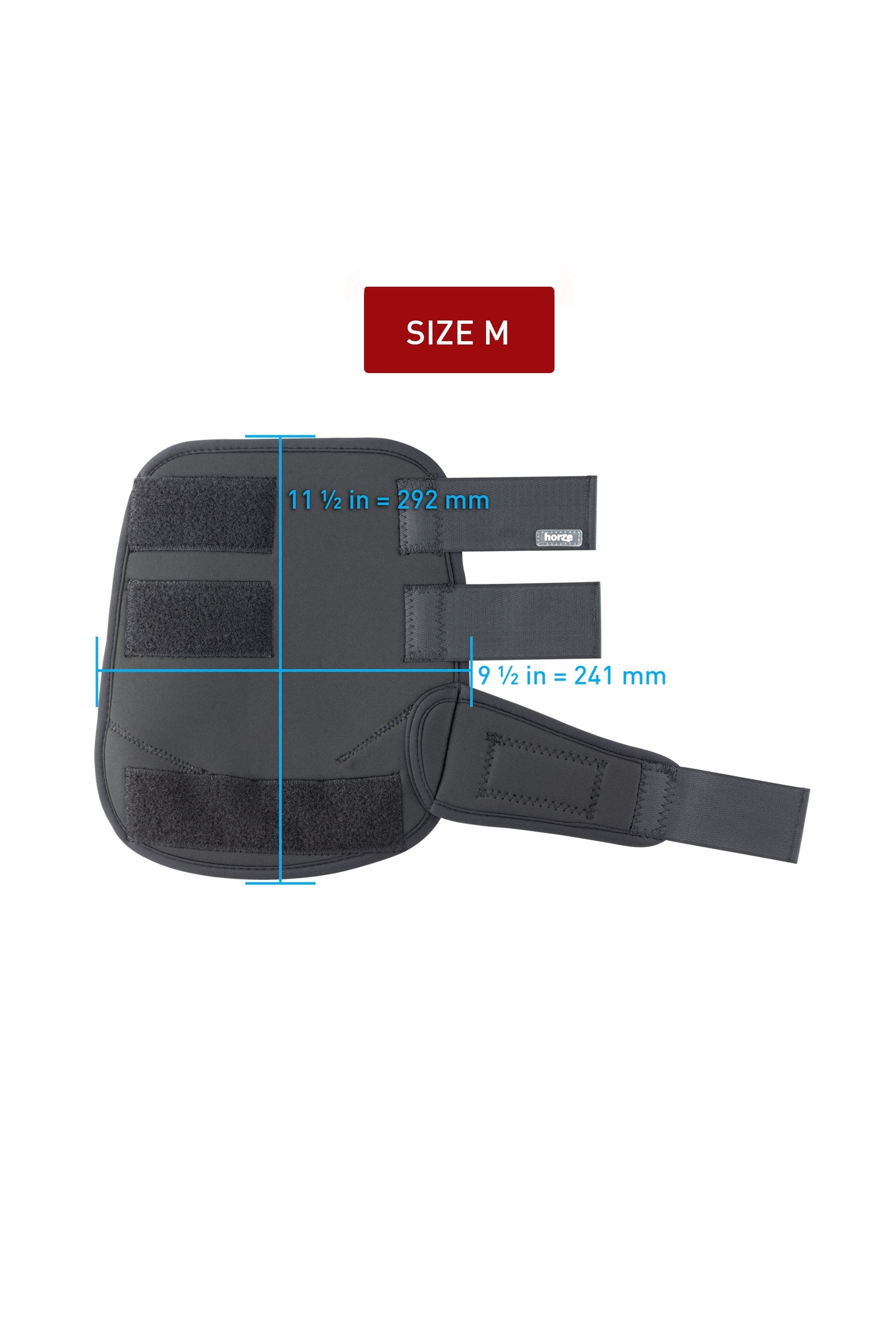 Horze Brushing Boots Leg Protection & Hoof Protection for Horses