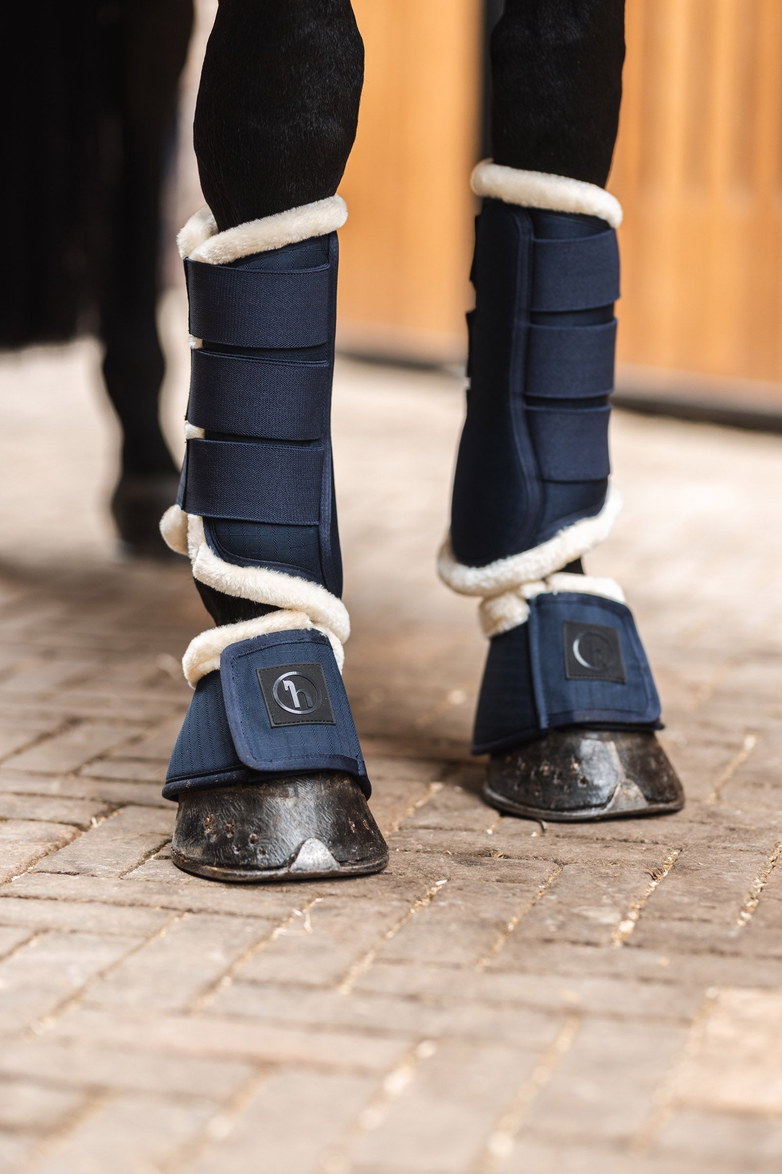 Horze Terrazzo Bell Boots Leg Protection & Hoof Protection for Horses