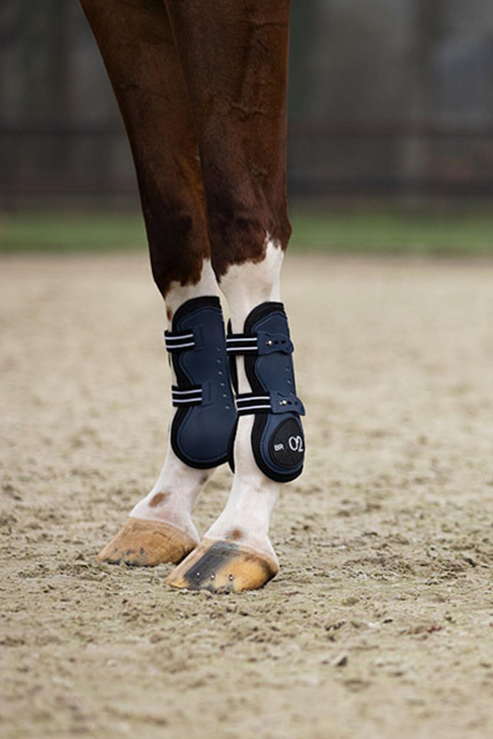 BR XO2 Tendon Boots Leg Protection & Hoof Protection for Horses