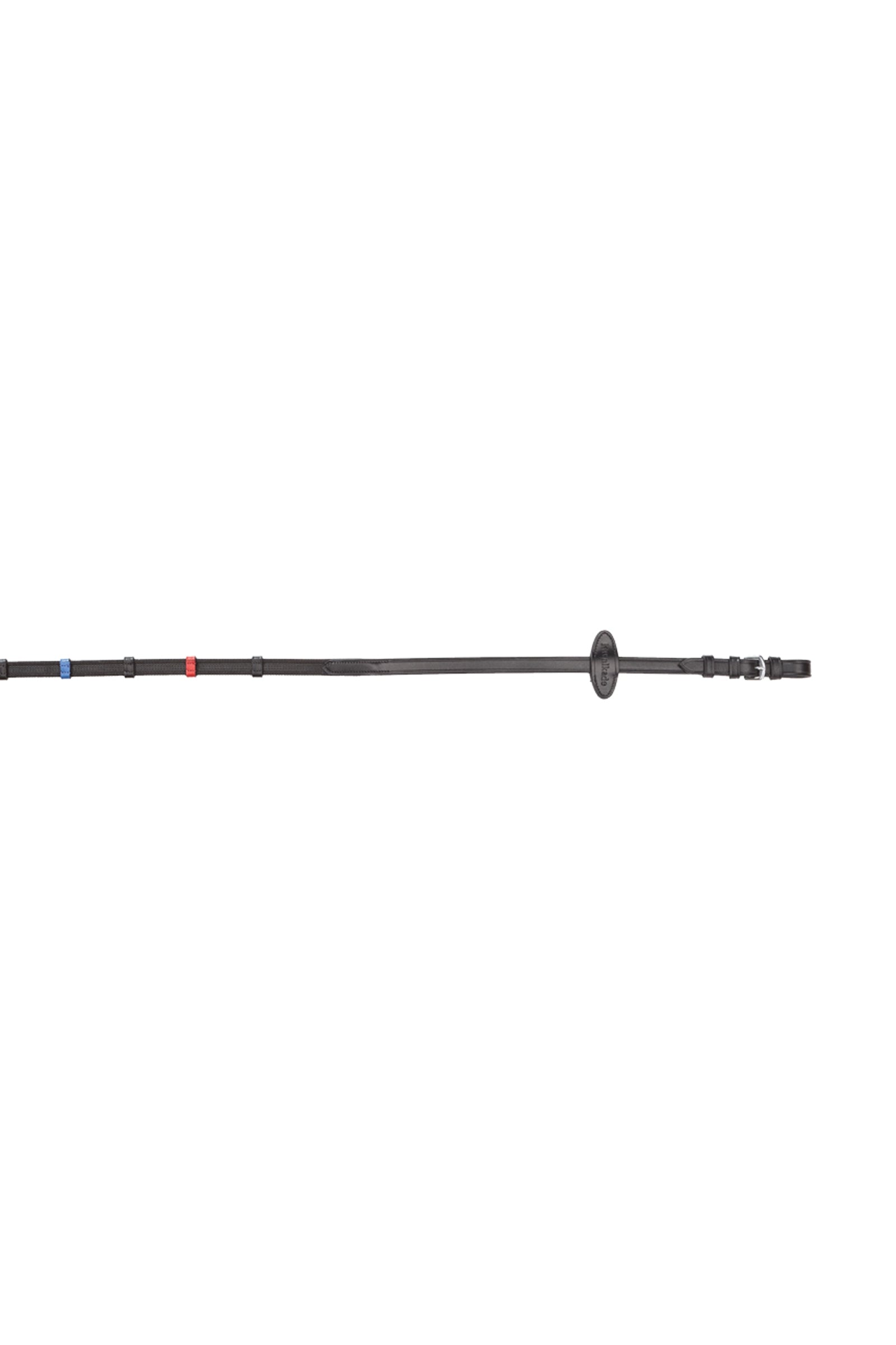 Kavalkade Training Rubberised Reins With Stops, 16 mm Bridles & Reins