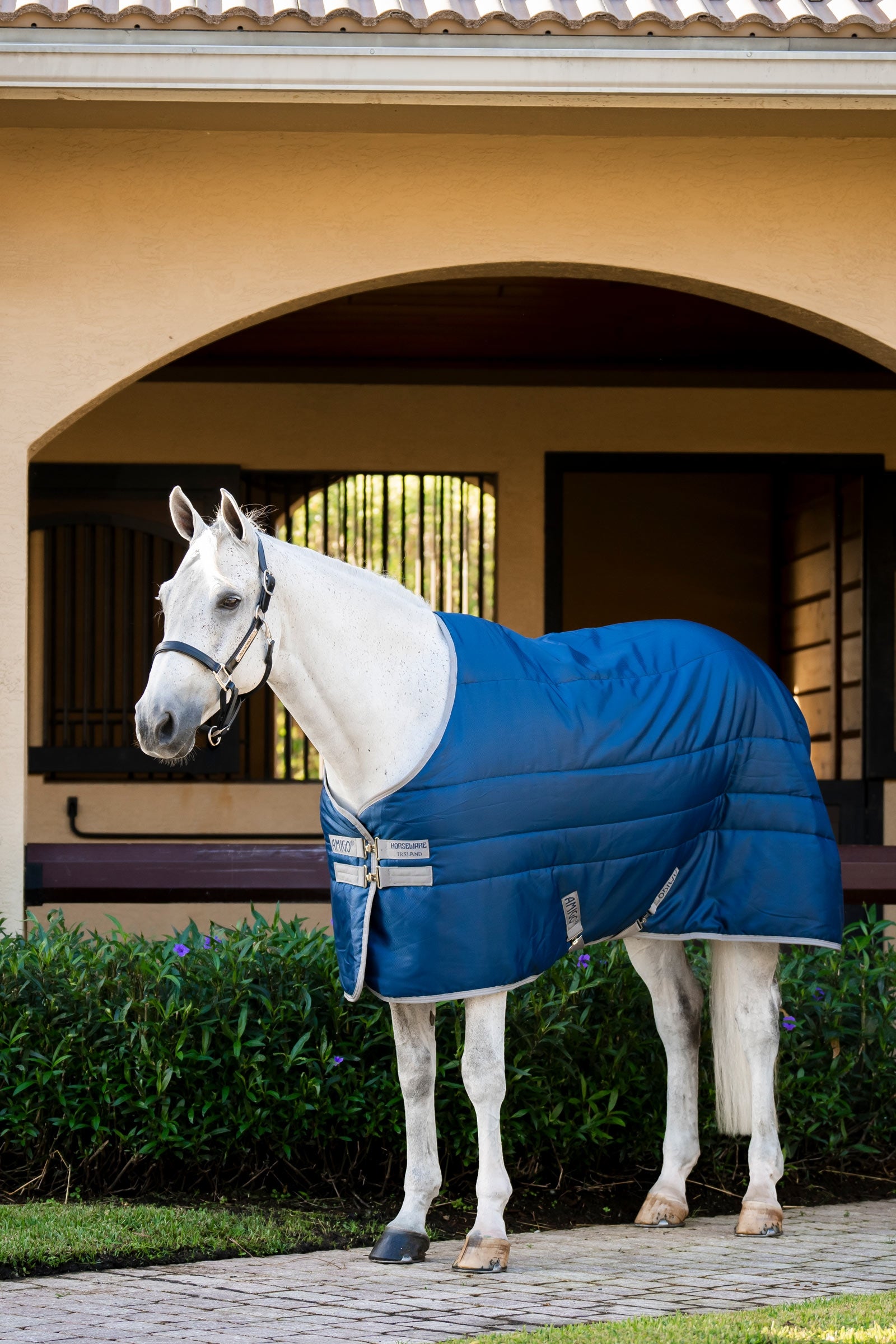 Horseware Amigo Ripstop Stalldecke mit Füllung, 350 g Pferdedecken