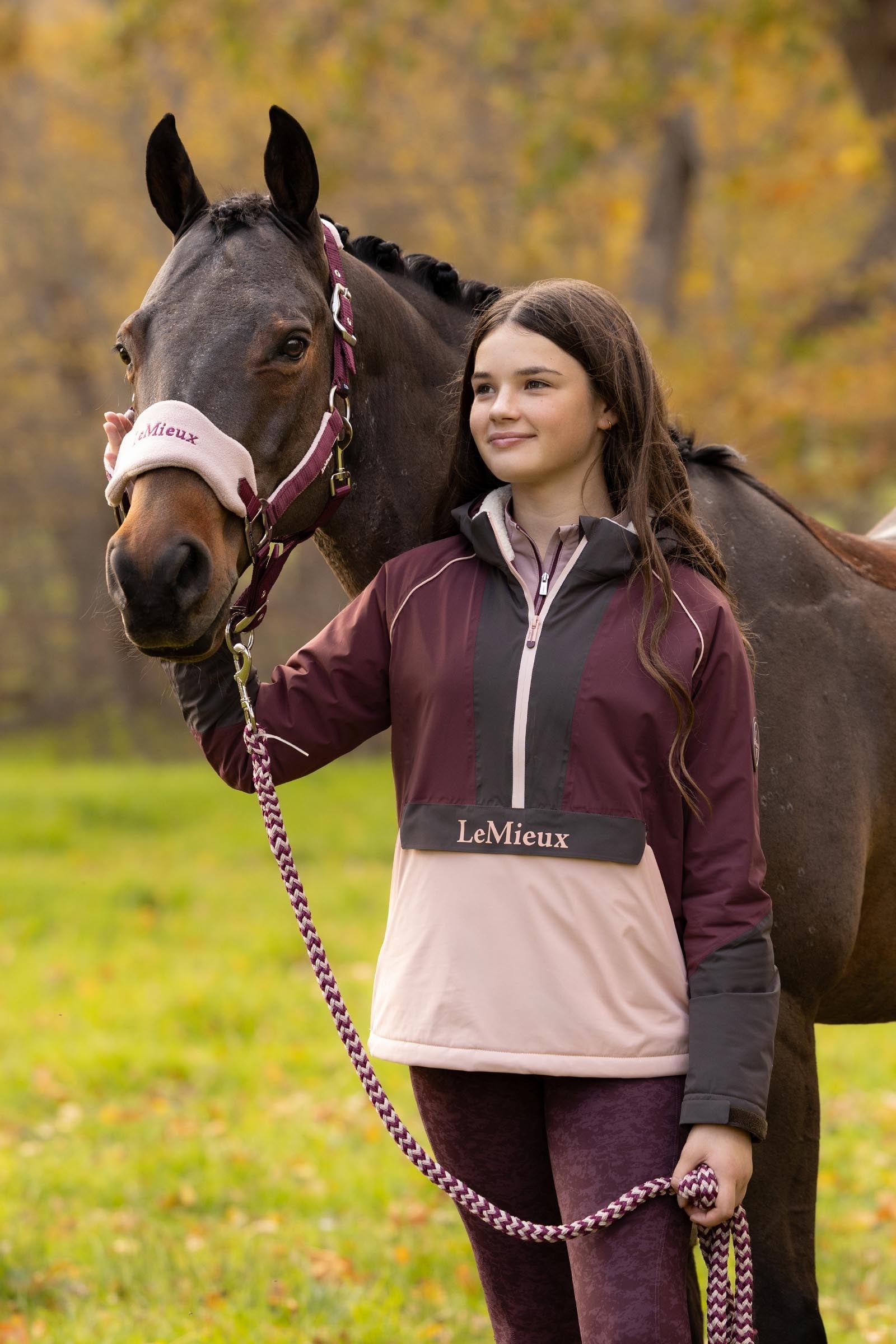 LeMieux Young Rider Bailey Waterproof Anorak Kids Apparel
