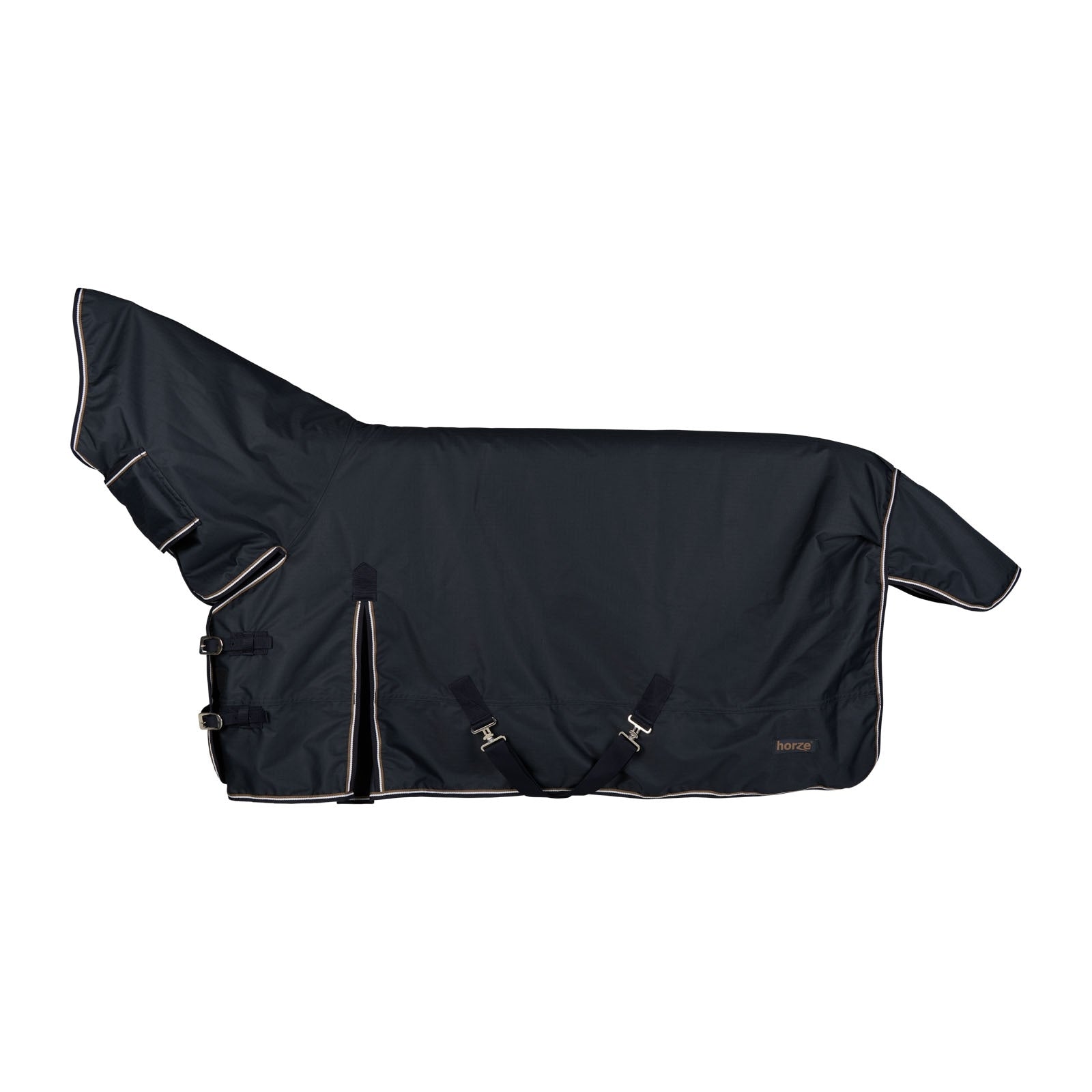 Horze Glasgow Pony Regendecke mit Halsteil, 100g Pferdedecken