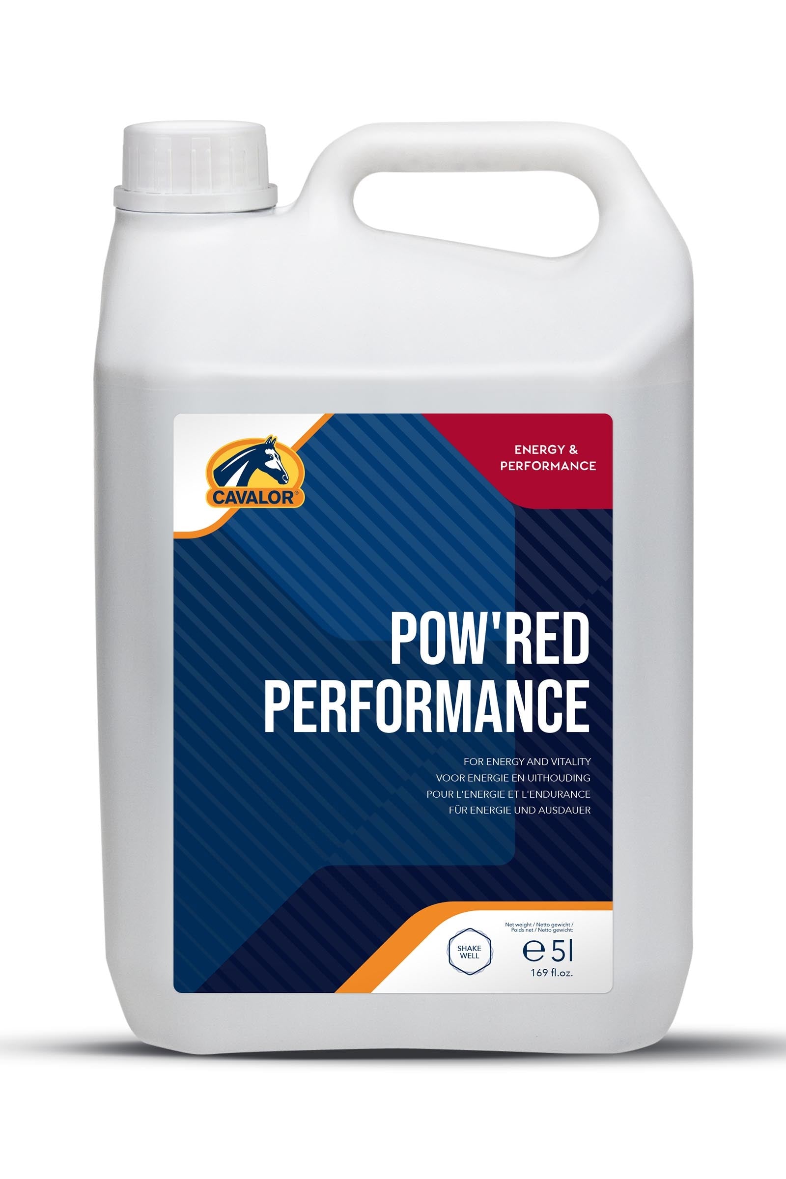 Cavalor Pow'Red Performance, Energie & Ausdauer, 5 L Horse Feed & Nutrition