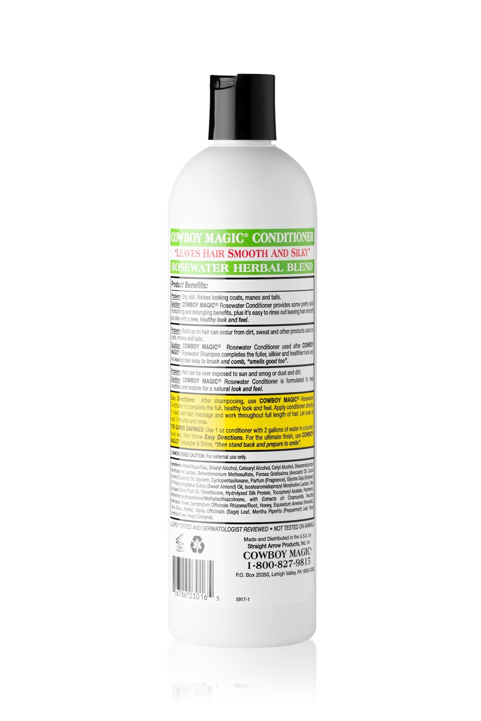 Cowboy Magic Rosewater Conditioner 473 mL Horse Health Care