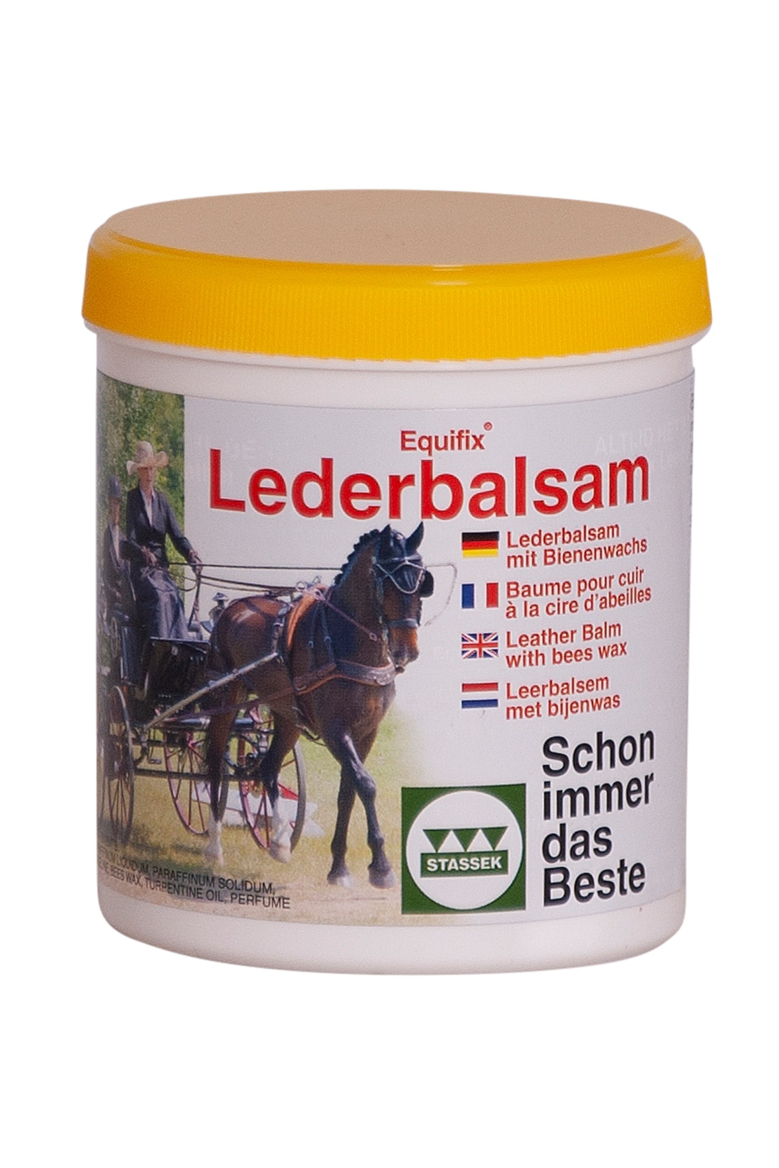 Stassek Equifix Lederbalsam mit Bienenwachs, 500 ml Pflege
