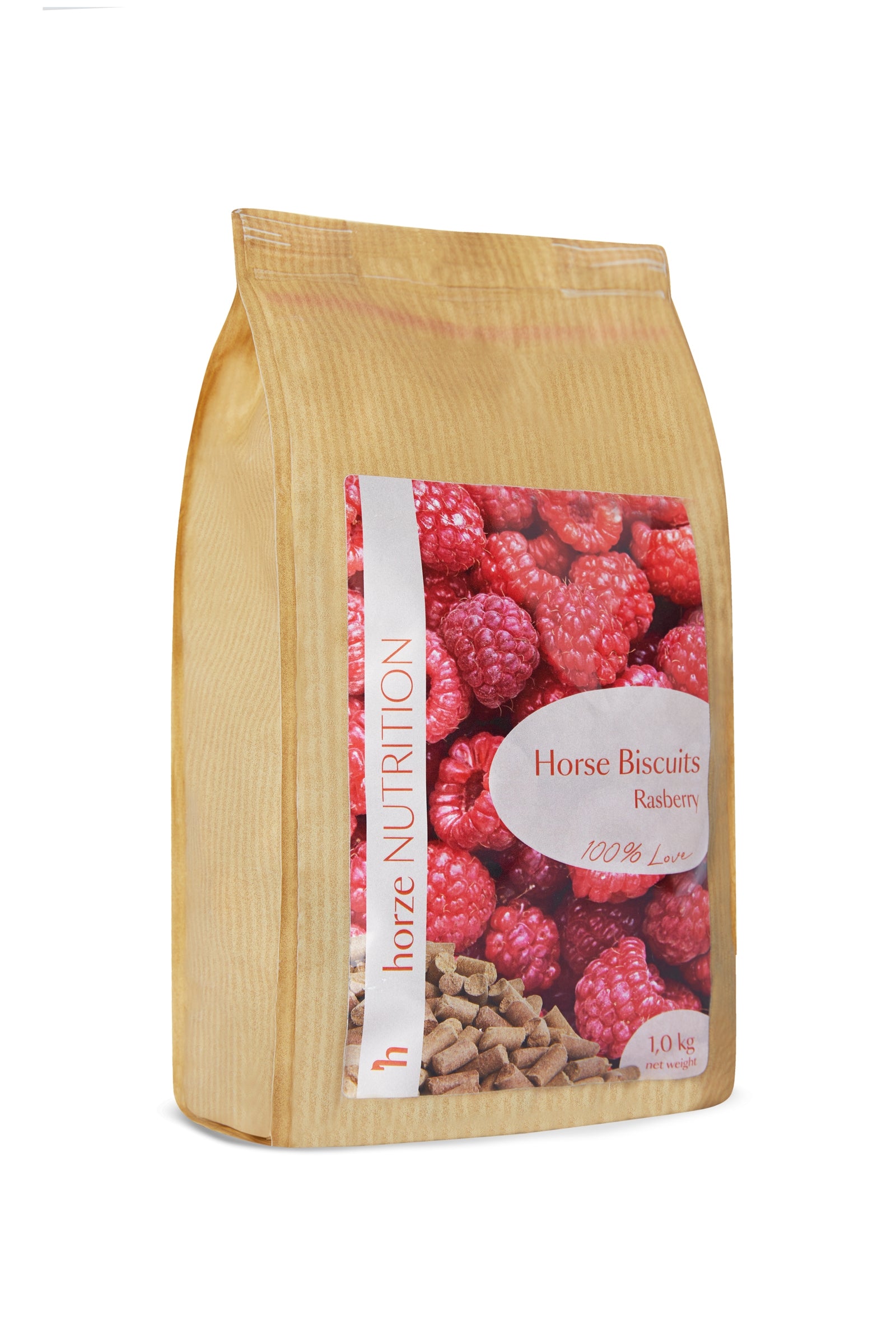 Horze Biscuits Rasberry, Treats 1kg Horse Feed & Nutrition