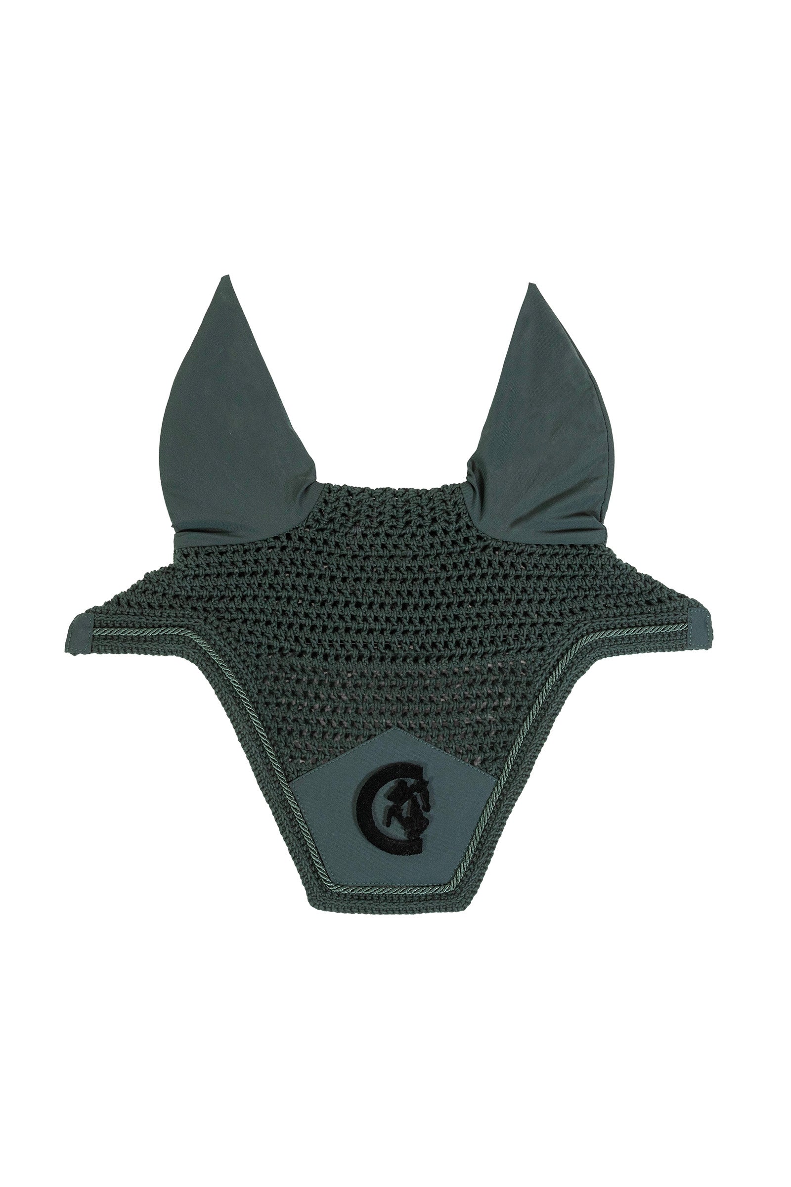 Kentucky Horsewear Fliegenhaube Wellington 3D Logo Schabracken