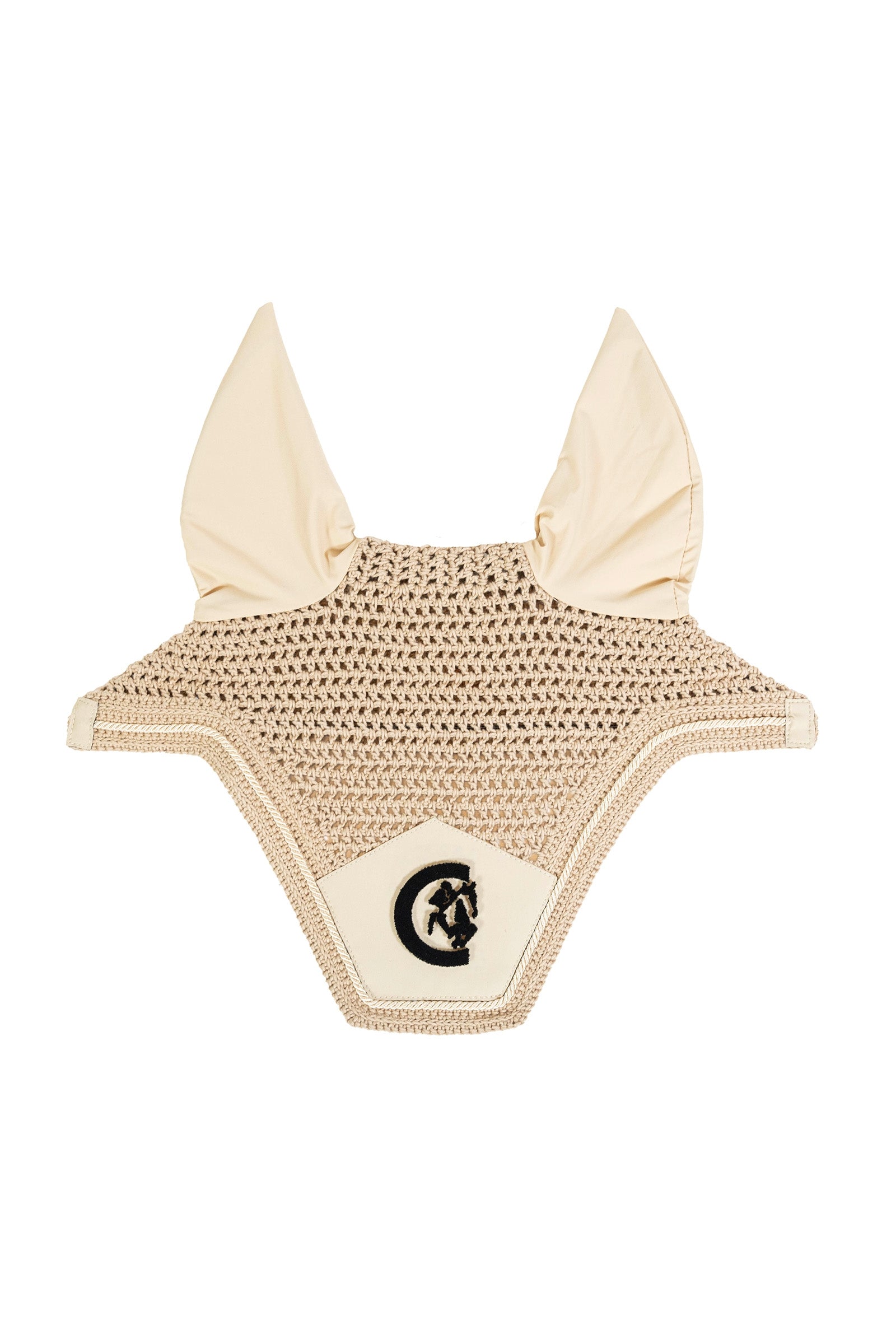 Kentucky Horsewear Fliegenhaube Wellington 3D Logo Schabracken