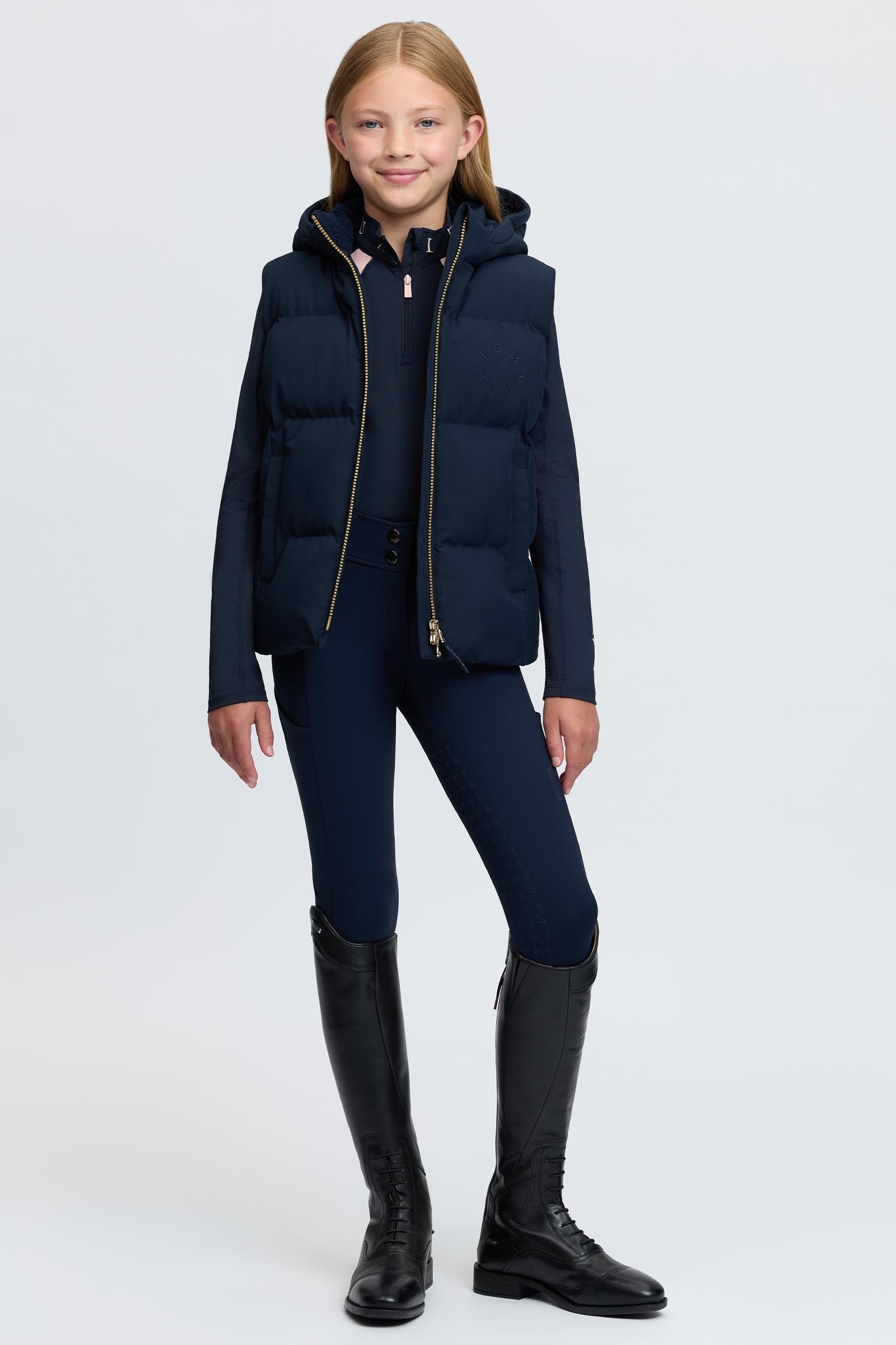 LeMieux Young Rider Joey Hooded Gilet Kids Apparel