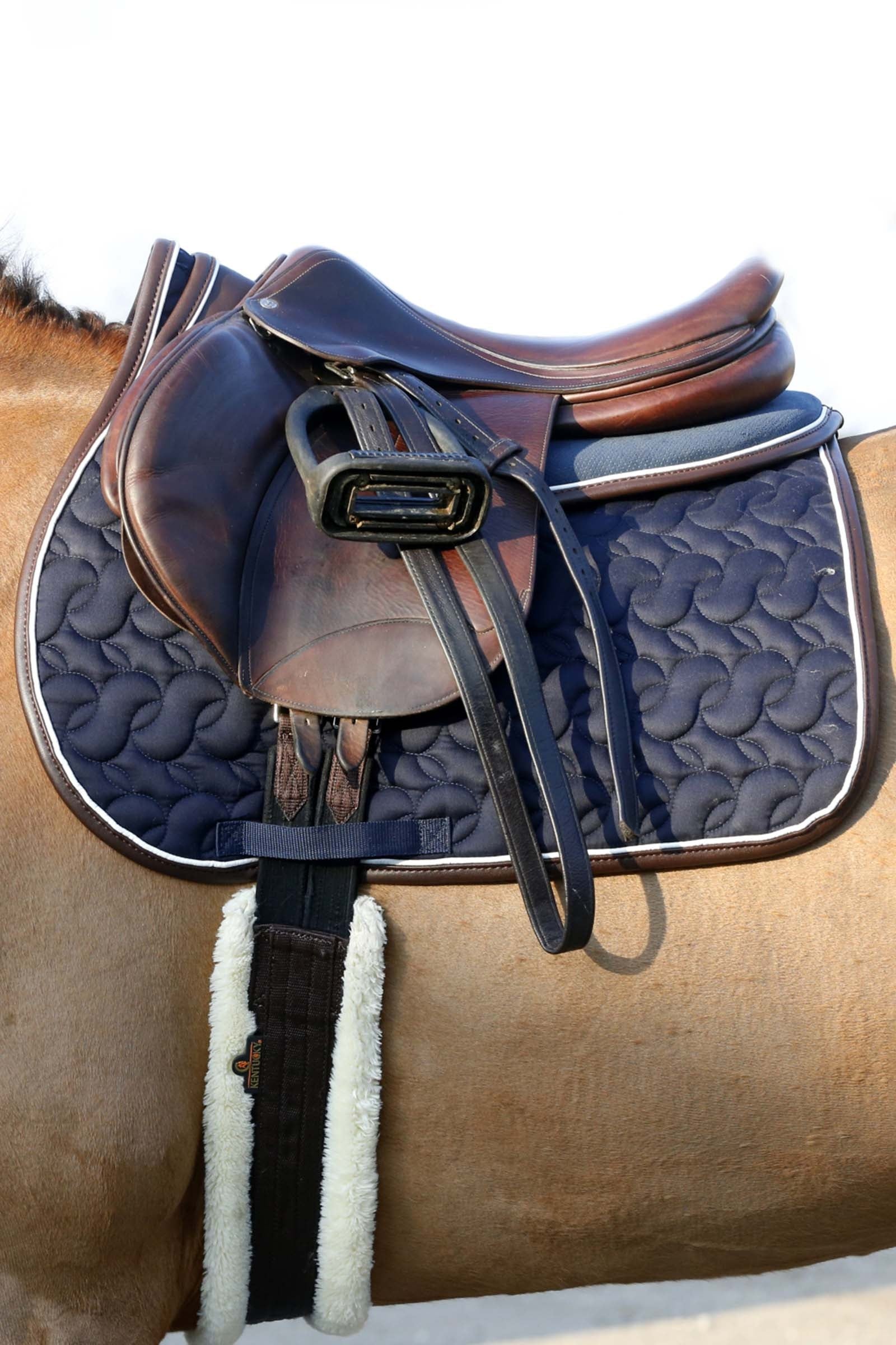 Kentucky Horsewear Sheepskin Girth Saddles, Girths & Stirrups