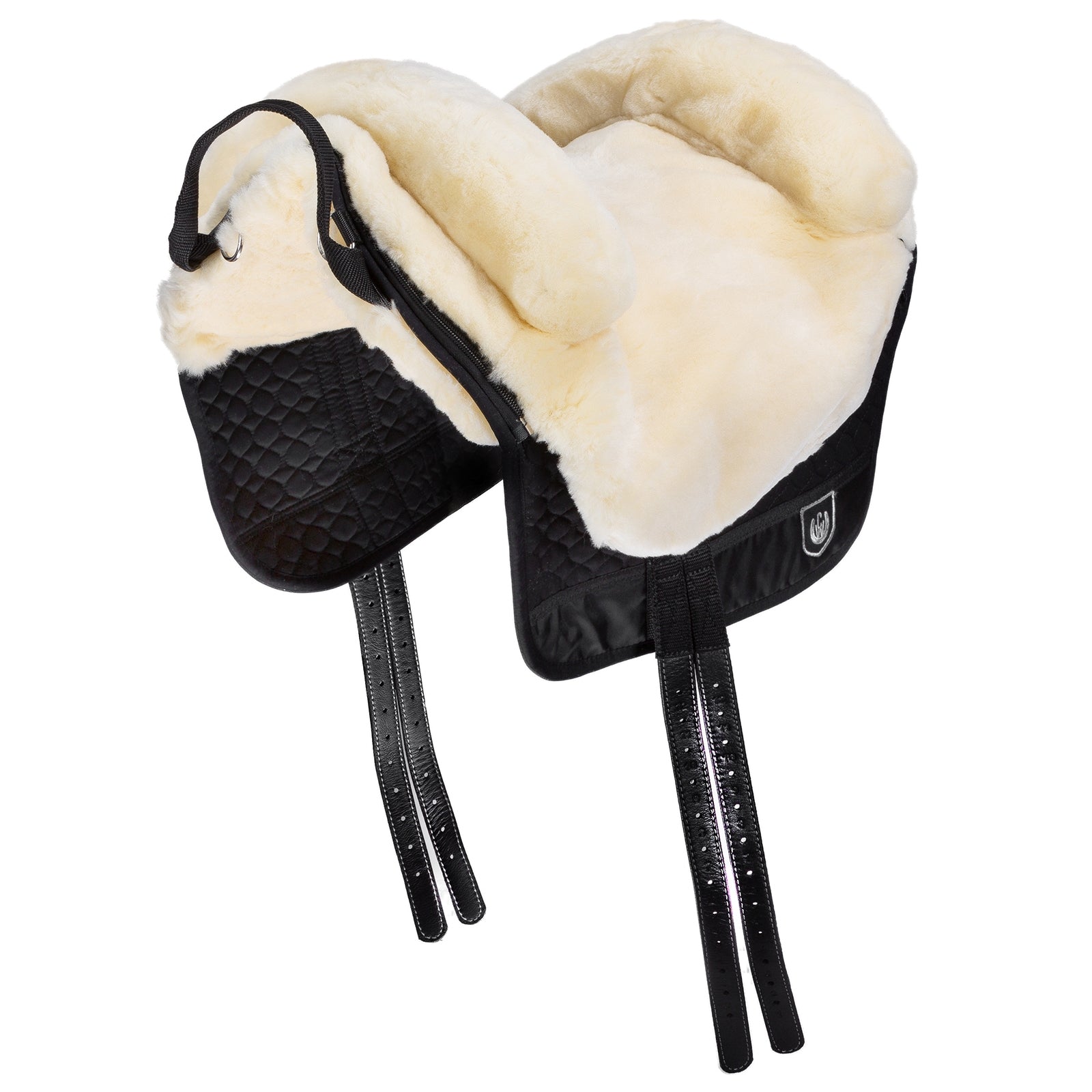 Christ Bareback Iberica Plus Lambskin Saddle, Shetland Saddles, Girths & Stirrups