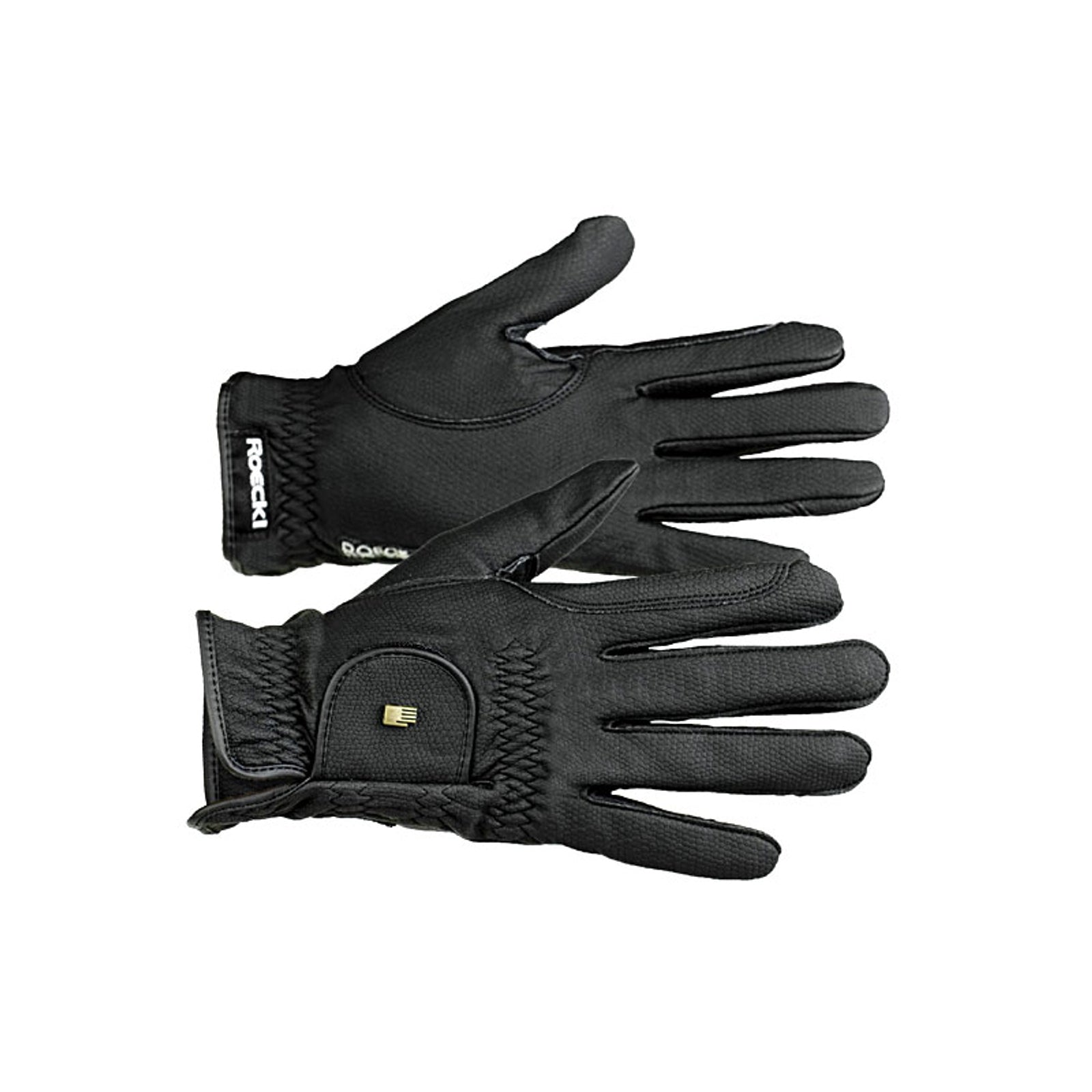 roeckl fleece handschuhe Roeckl Roeck Grip Fleece Handschuhe – Schwarz – horze