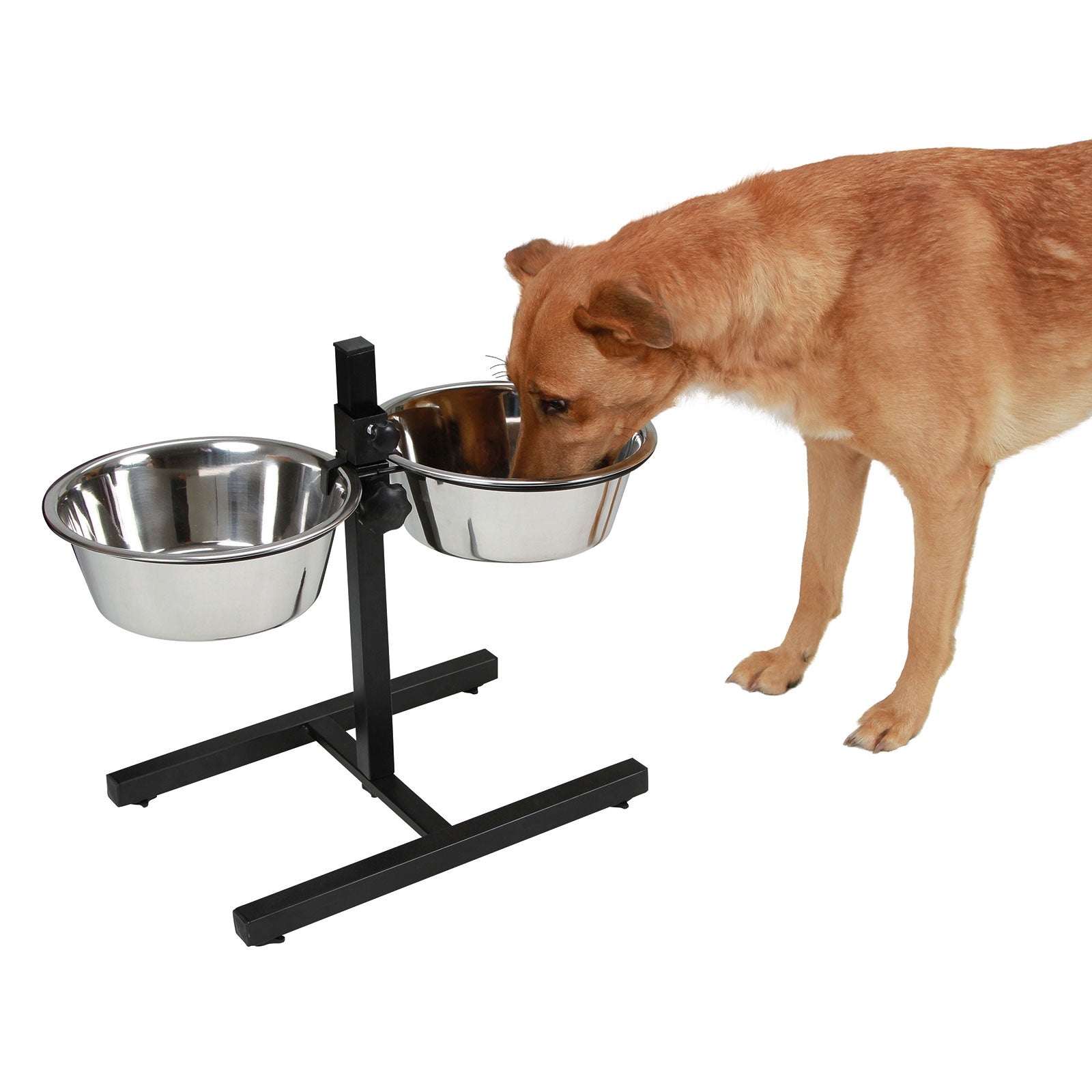 Kerbl Futterbar inkl. Näpfe 2x2800ml Hund
