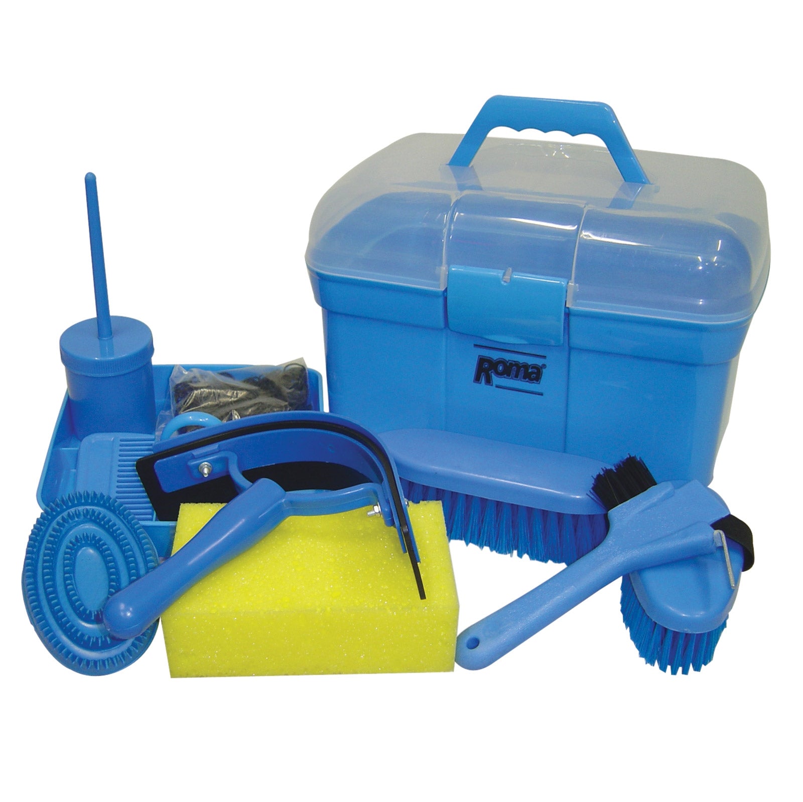 Roma Ultimate 10 Piece Grooming Kit Horse Grooming Tools