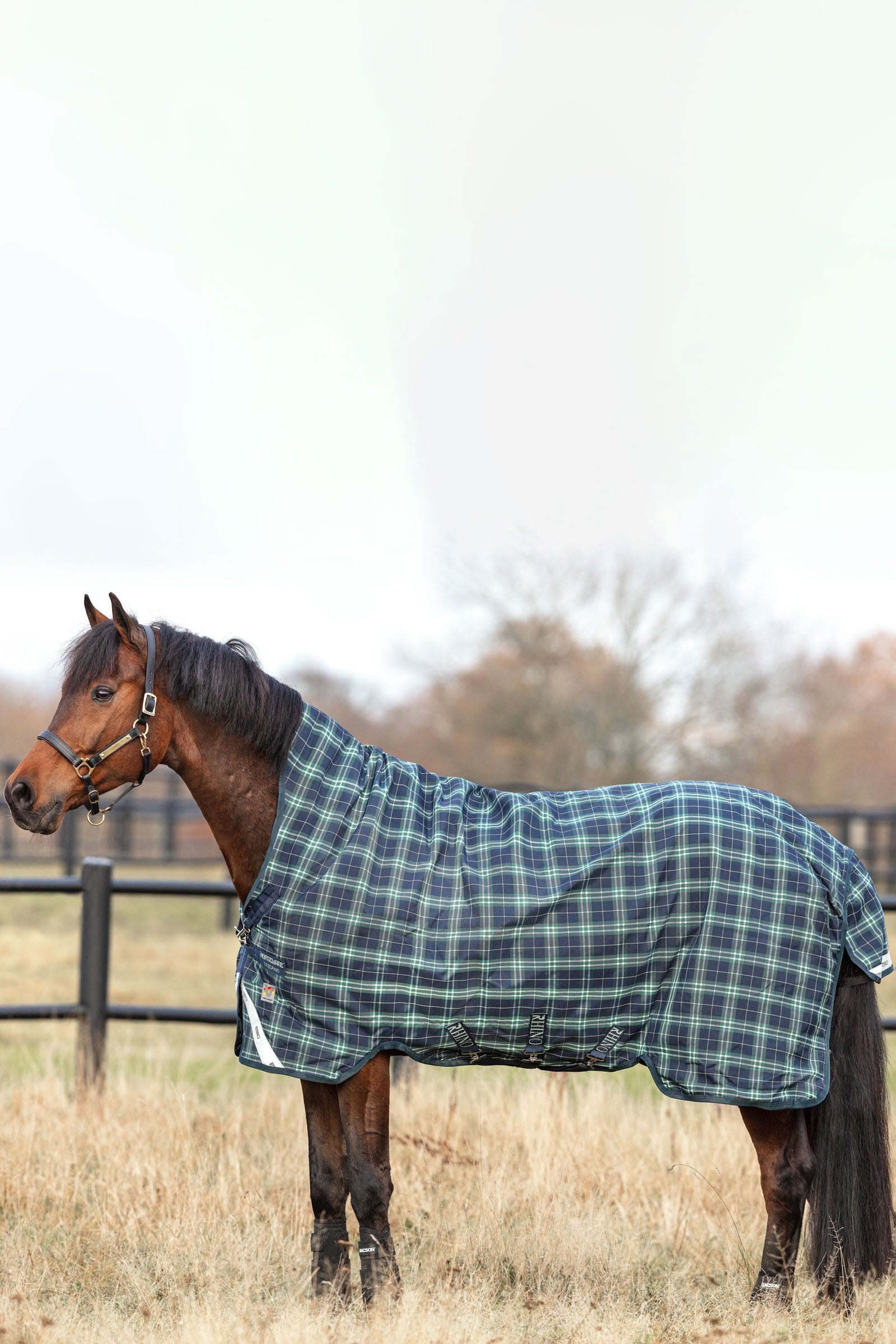 Horseware Rhino Wug Vari-Layer Weidedecke mit hohem Hals, 250g Pferdedecken